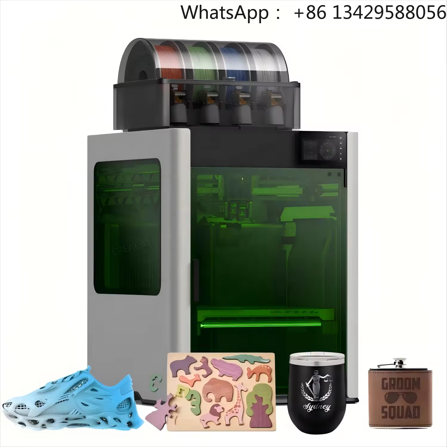 3D Printing Laser Cutting - H2D Laser Full Combo 40W Dual-nozzle