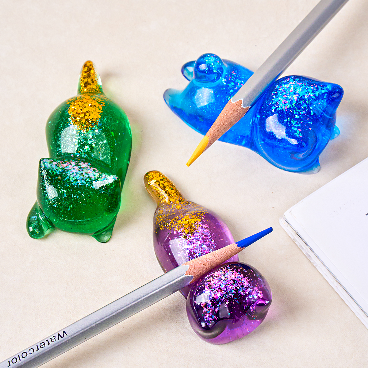 3D Printing Model Free - 3D Cat Crystal Epoxy Resin Mold