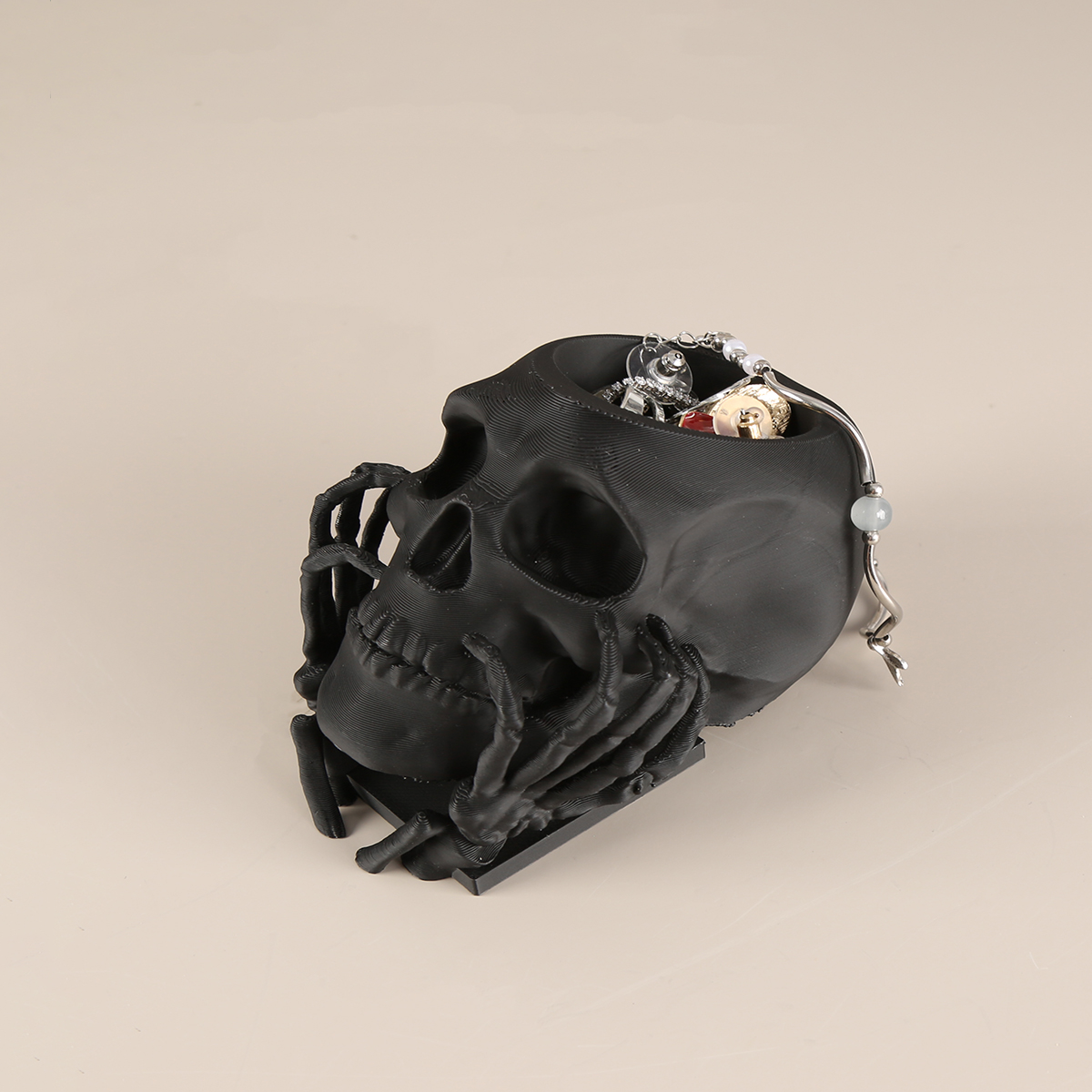 3D Printing Case - 1 Piece Dark - style Skull