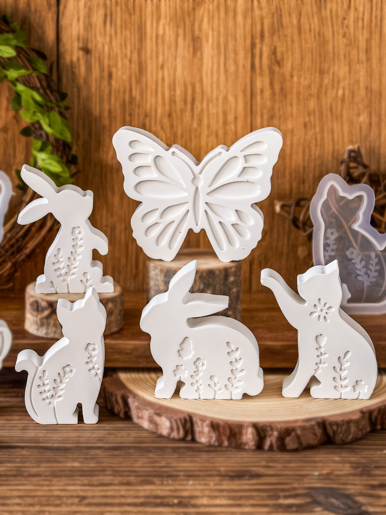 3D Printing Ptc - 3D Easter Rabbit Candle Silicone Mold