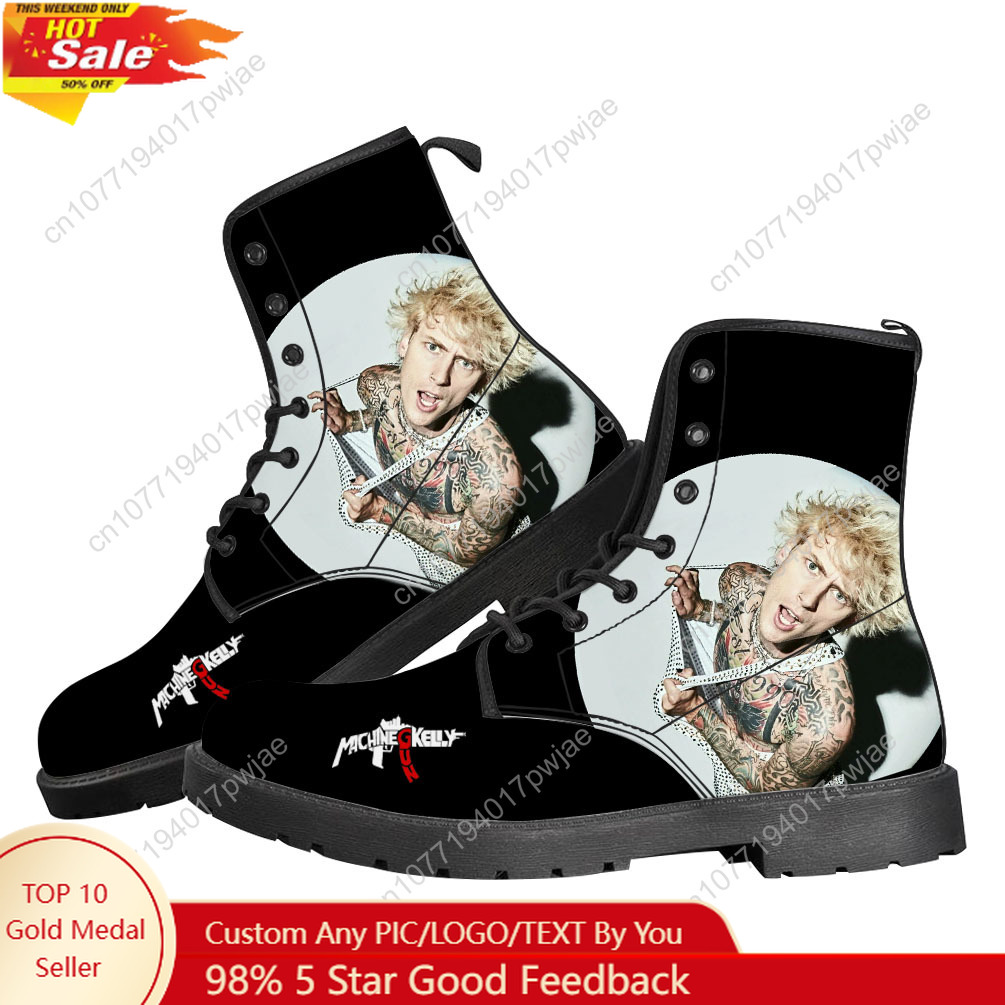 3D Printing Machine - M-Machine Gun K-Kelly MGK Casual Boots