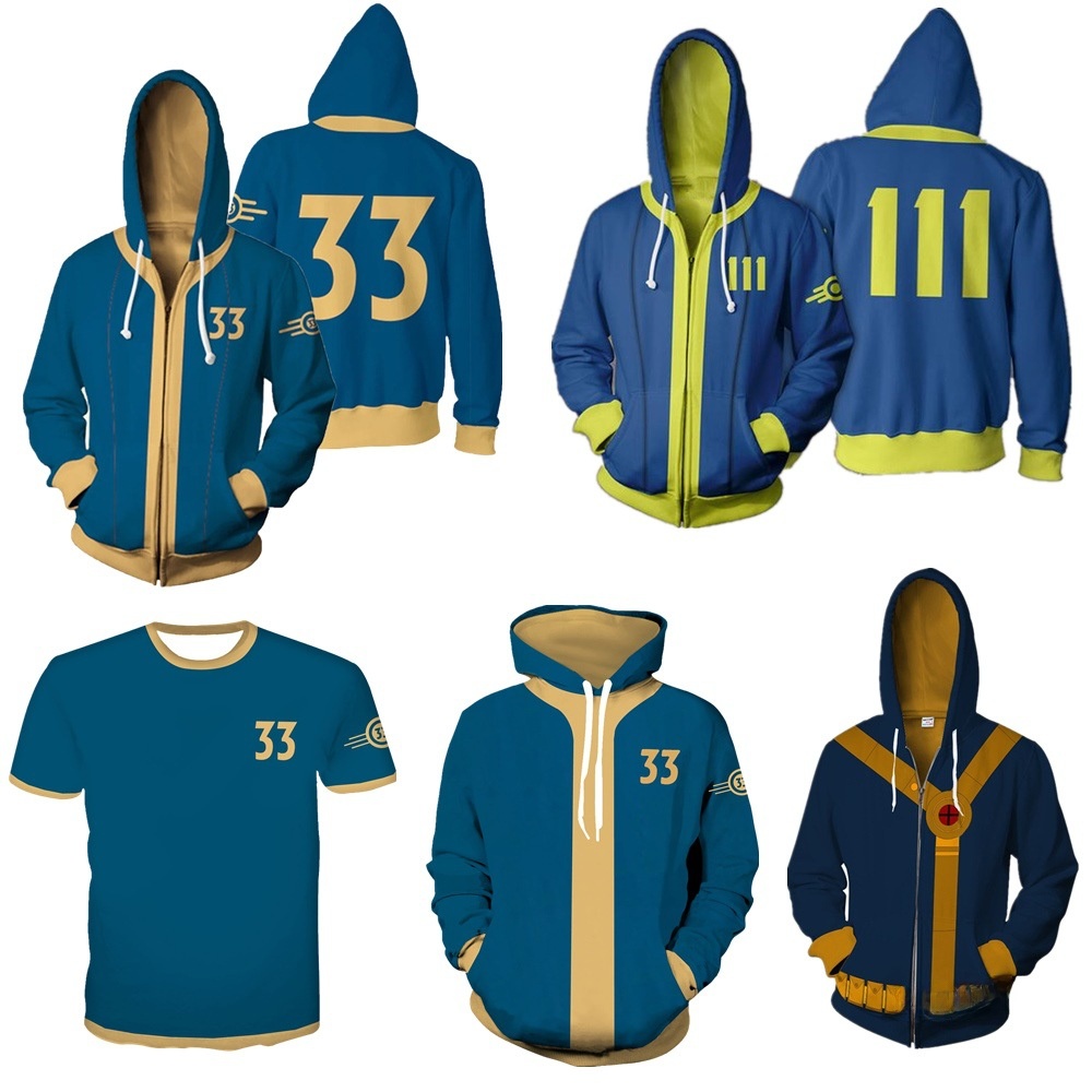 3D Printing Laser Cutting - 2024 Laser Series Cosplay Hooded Zipper