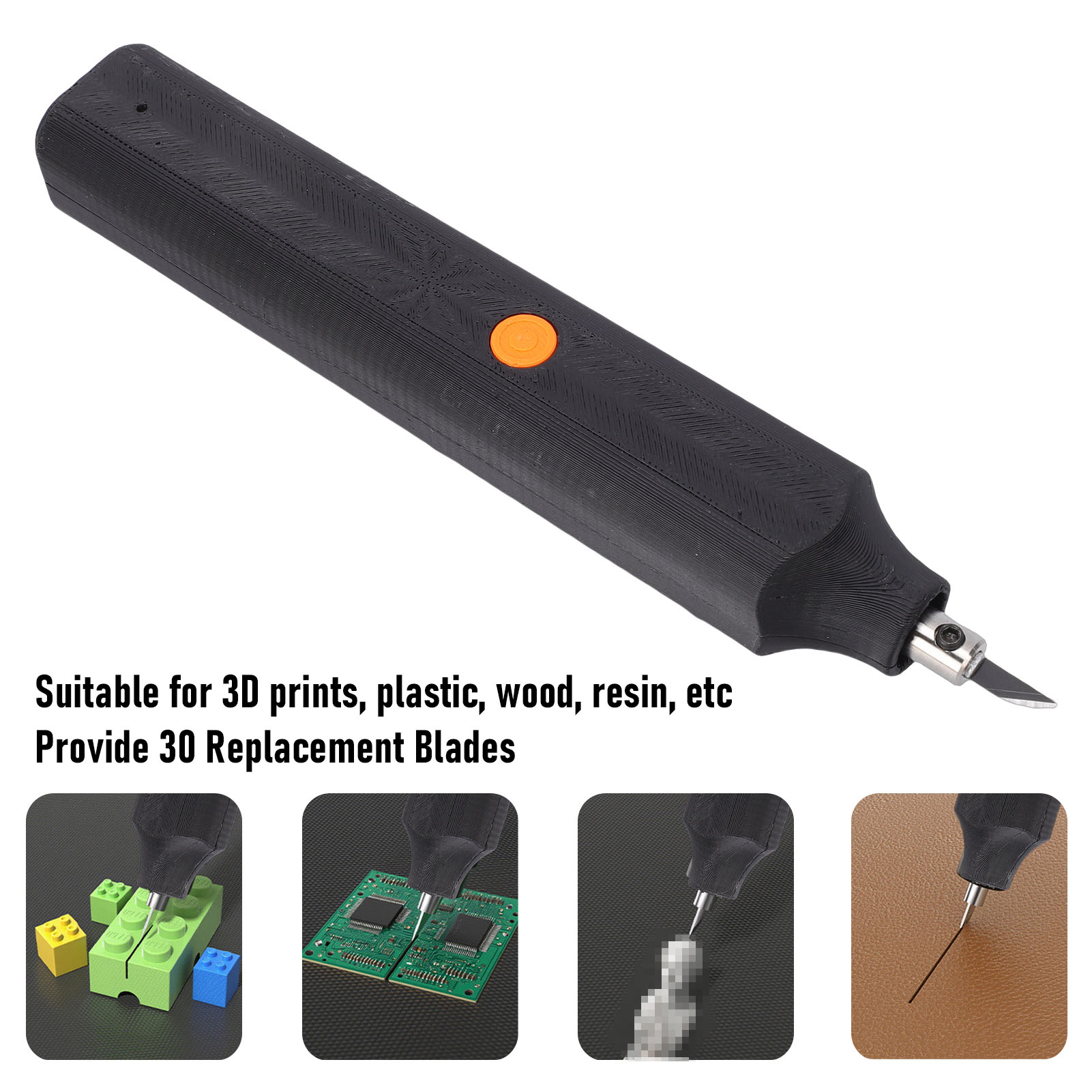 3D Printing For Dummies - 40kHz Ultrasonic Cutter with 30 Replacement