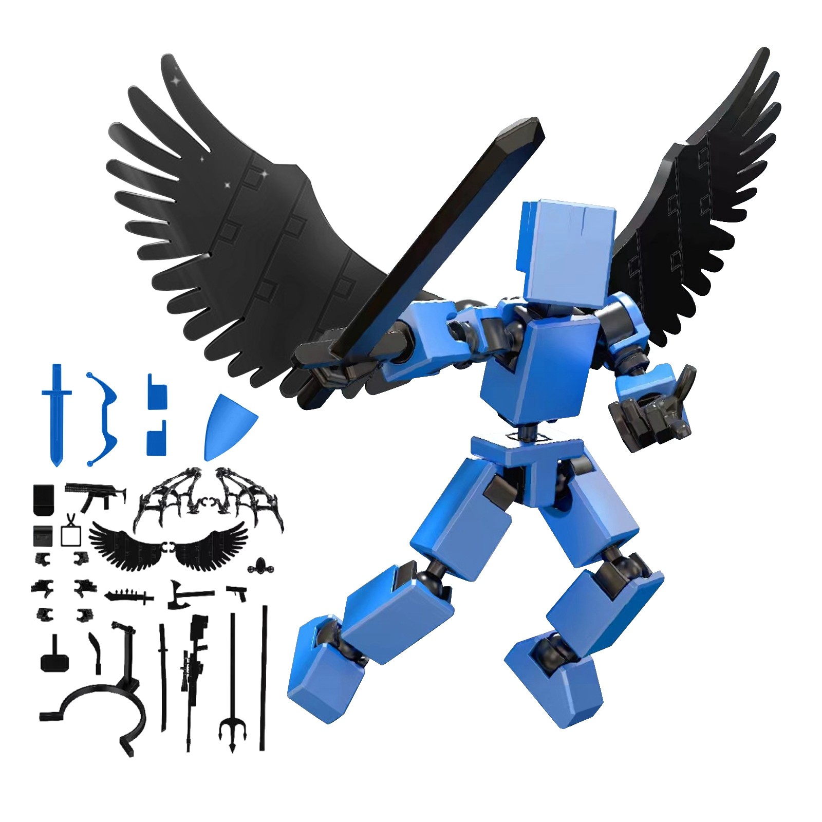 3D Printing For Dummies - Titan 13 Action Figures T13 Figure