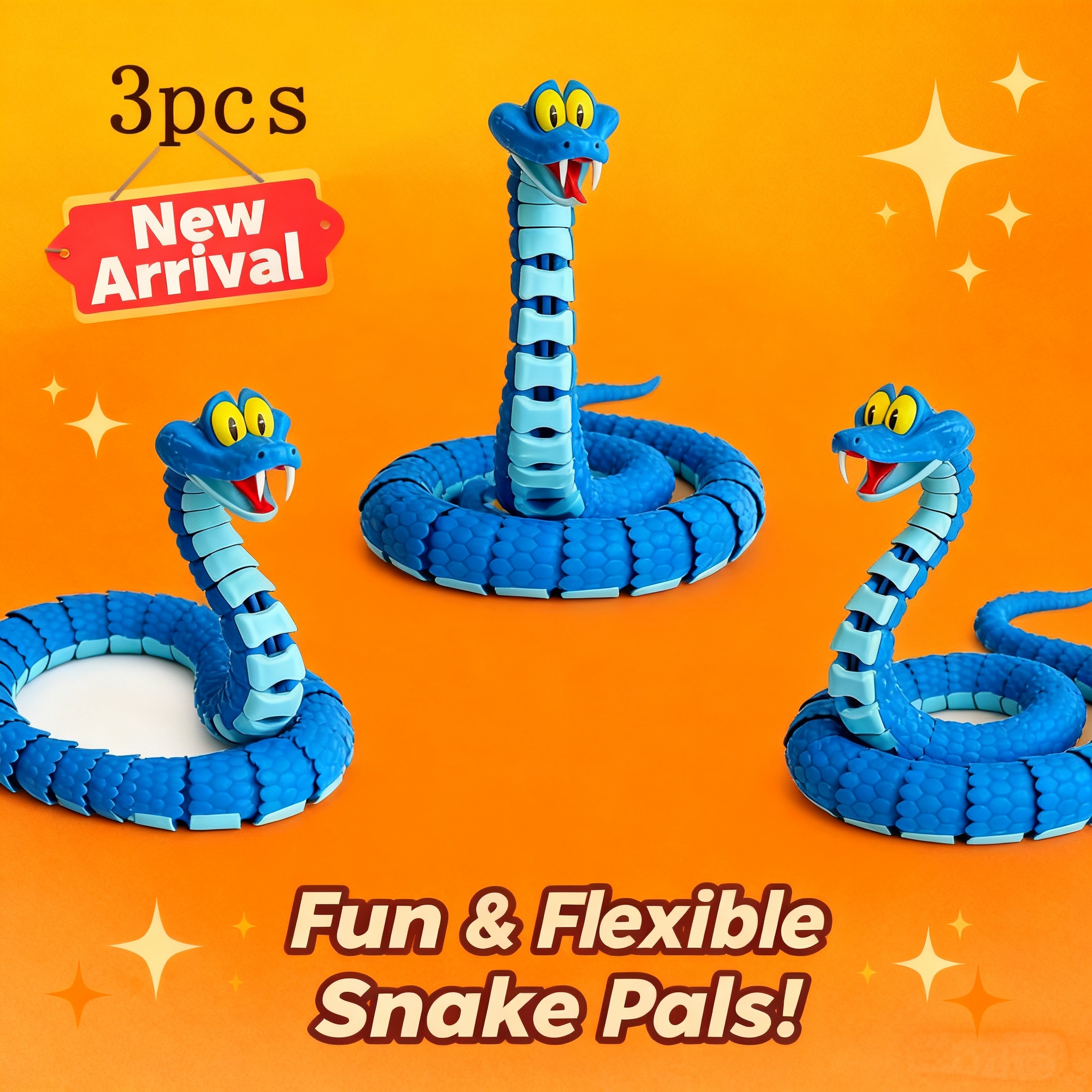 3D Printing Model Free - Zootopia 3D Printed Gareth Snake Joint