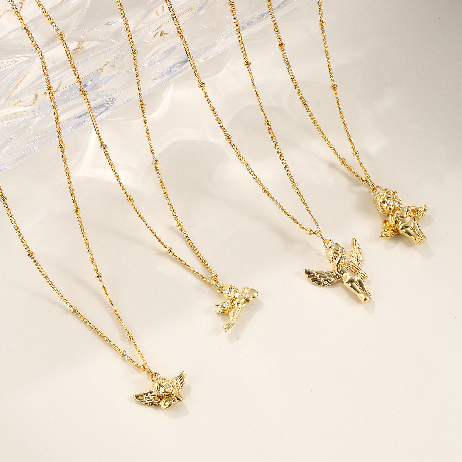 3D Printing Jewellery - 1pc Angel 3D Pendant Charm Necklace