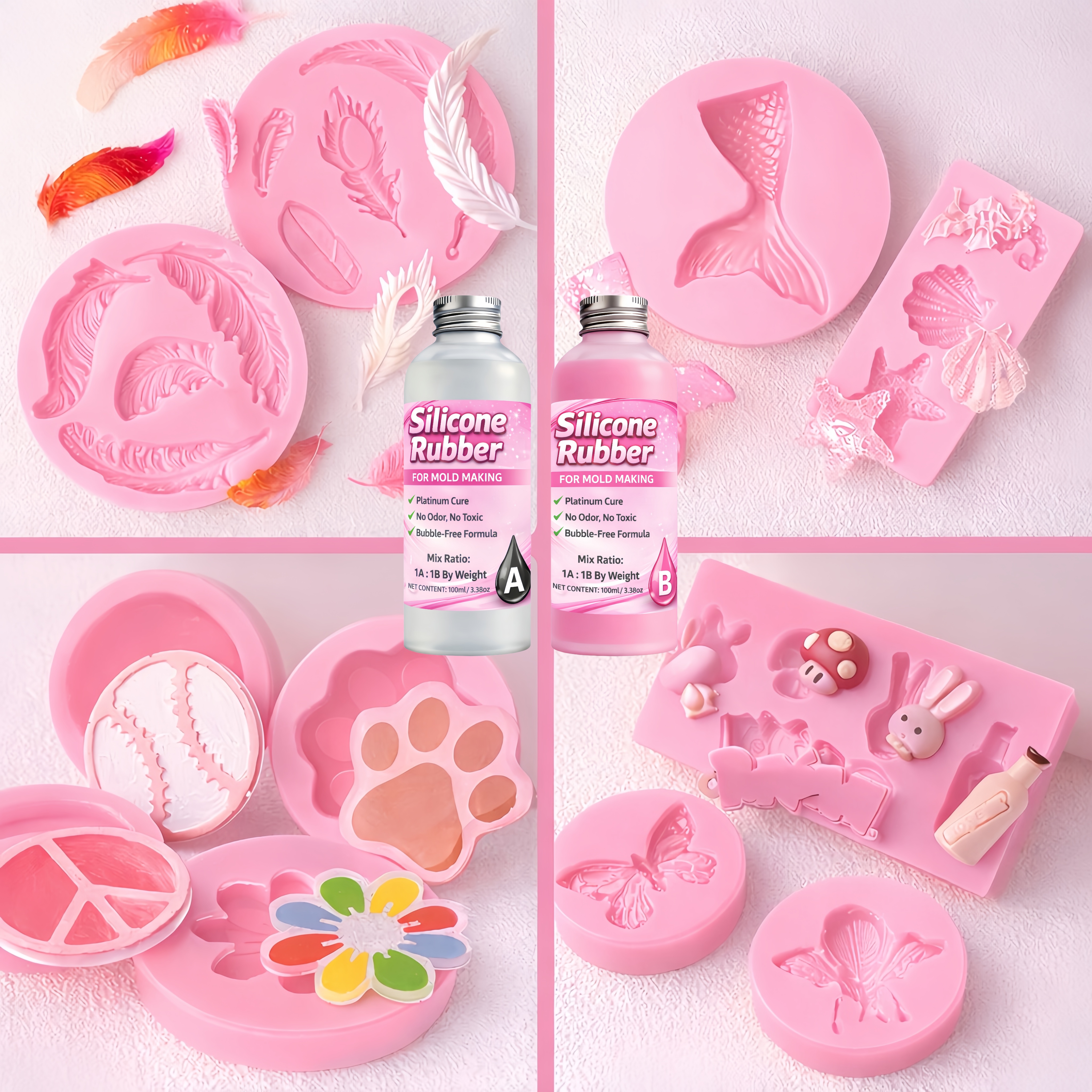 1:1 Silicone Mold Kit, ultra s - 3D Printing Ptc recension och pris
