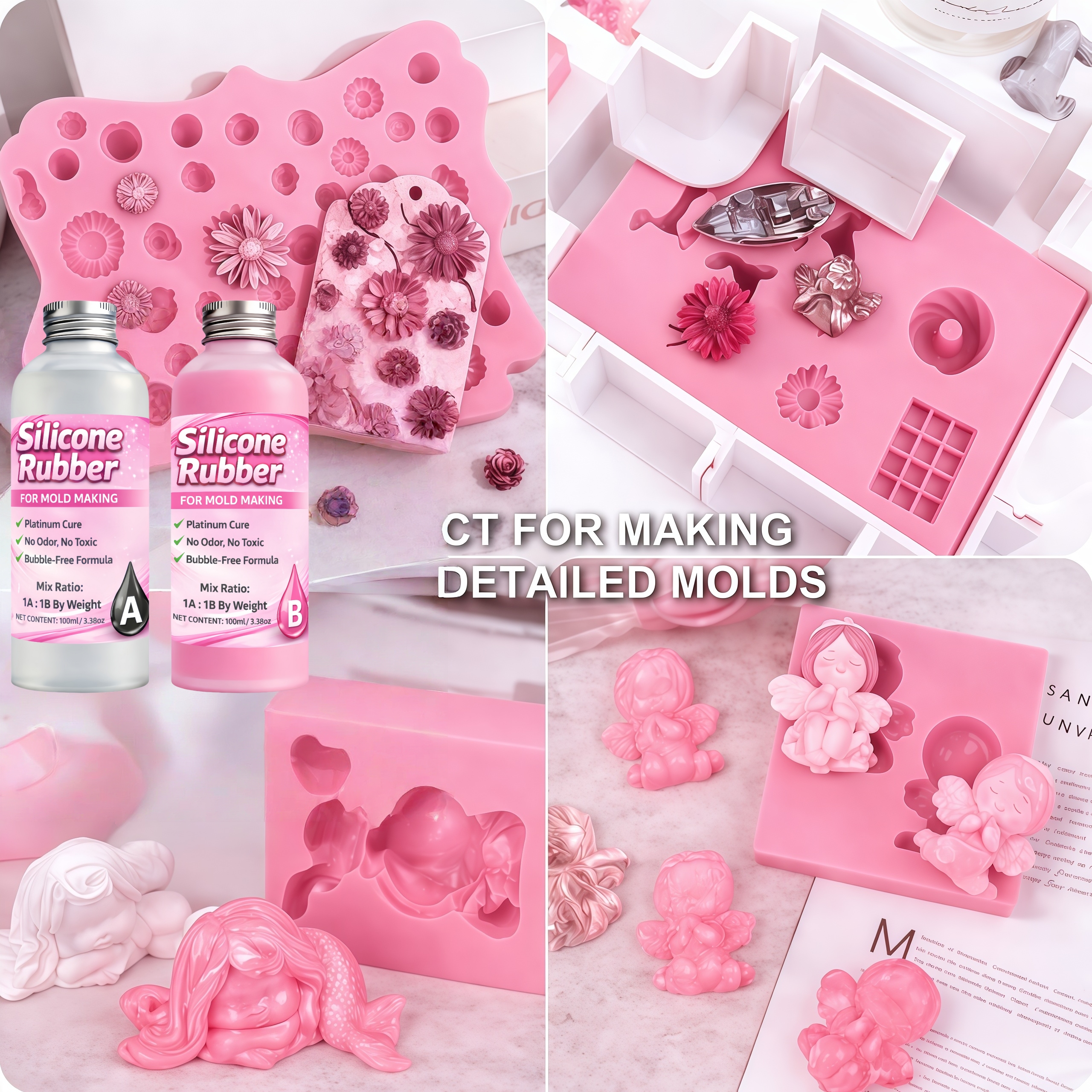 1:1 Silicone Mold Kit, ultra s - 3D Printing Ptc recension och pris