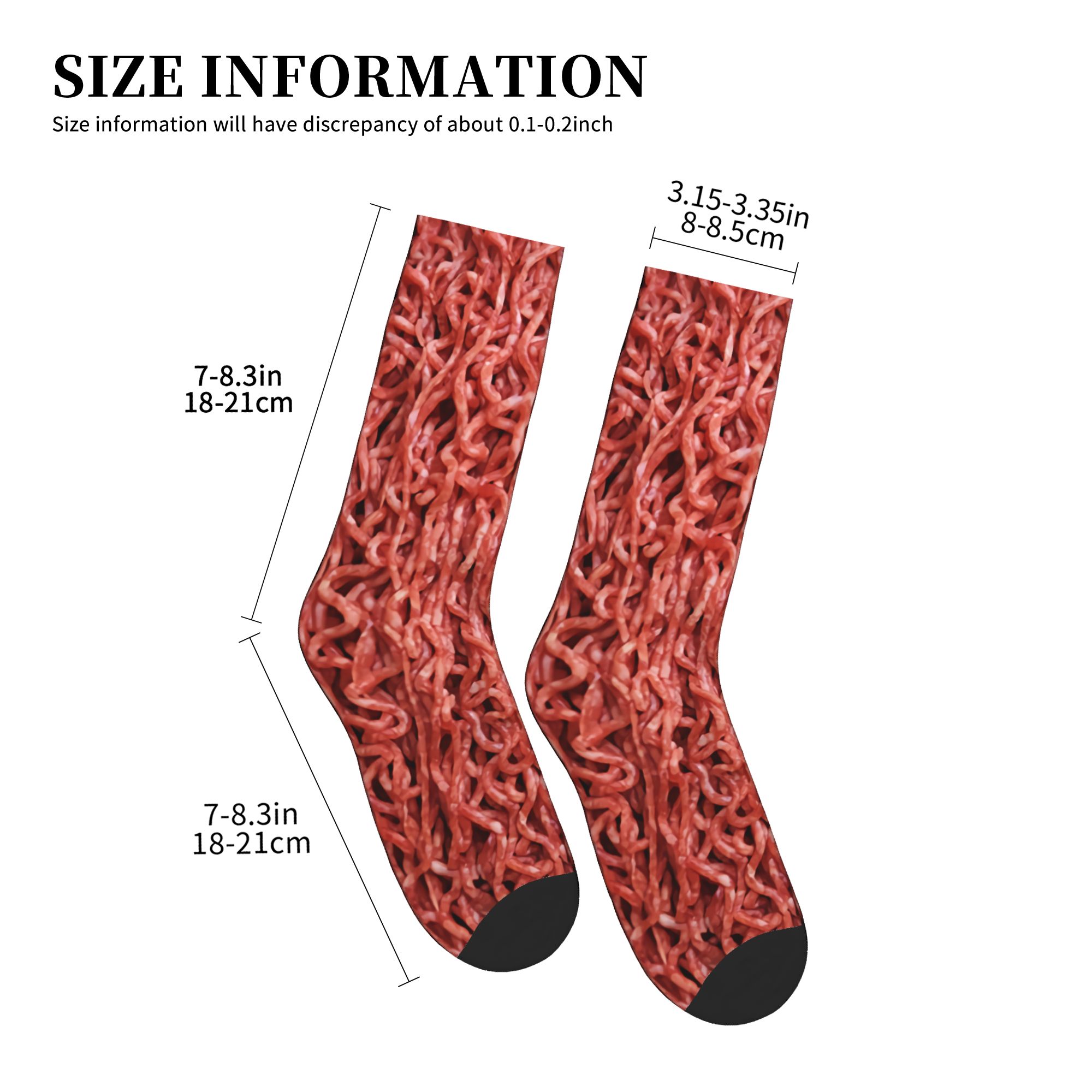 Harajuku Raw Ground Beef Socks - 3D Printing Youtube recension och pris