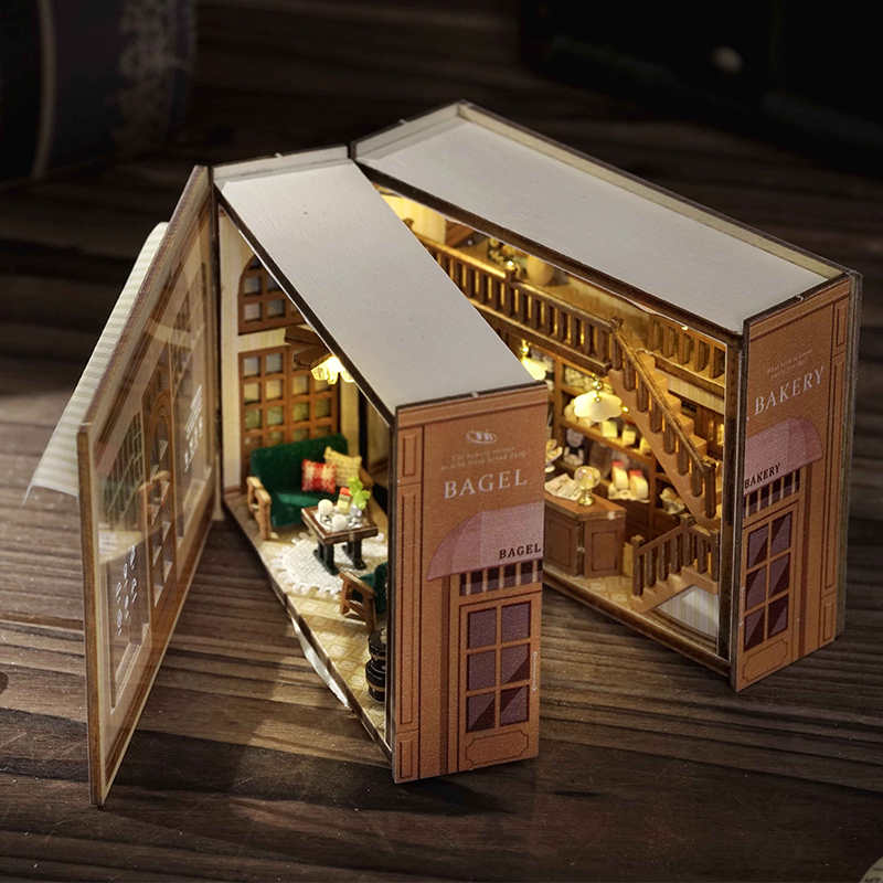 DIY Wooden Miniature Model Kit - 3D Printing Lego recension och pris