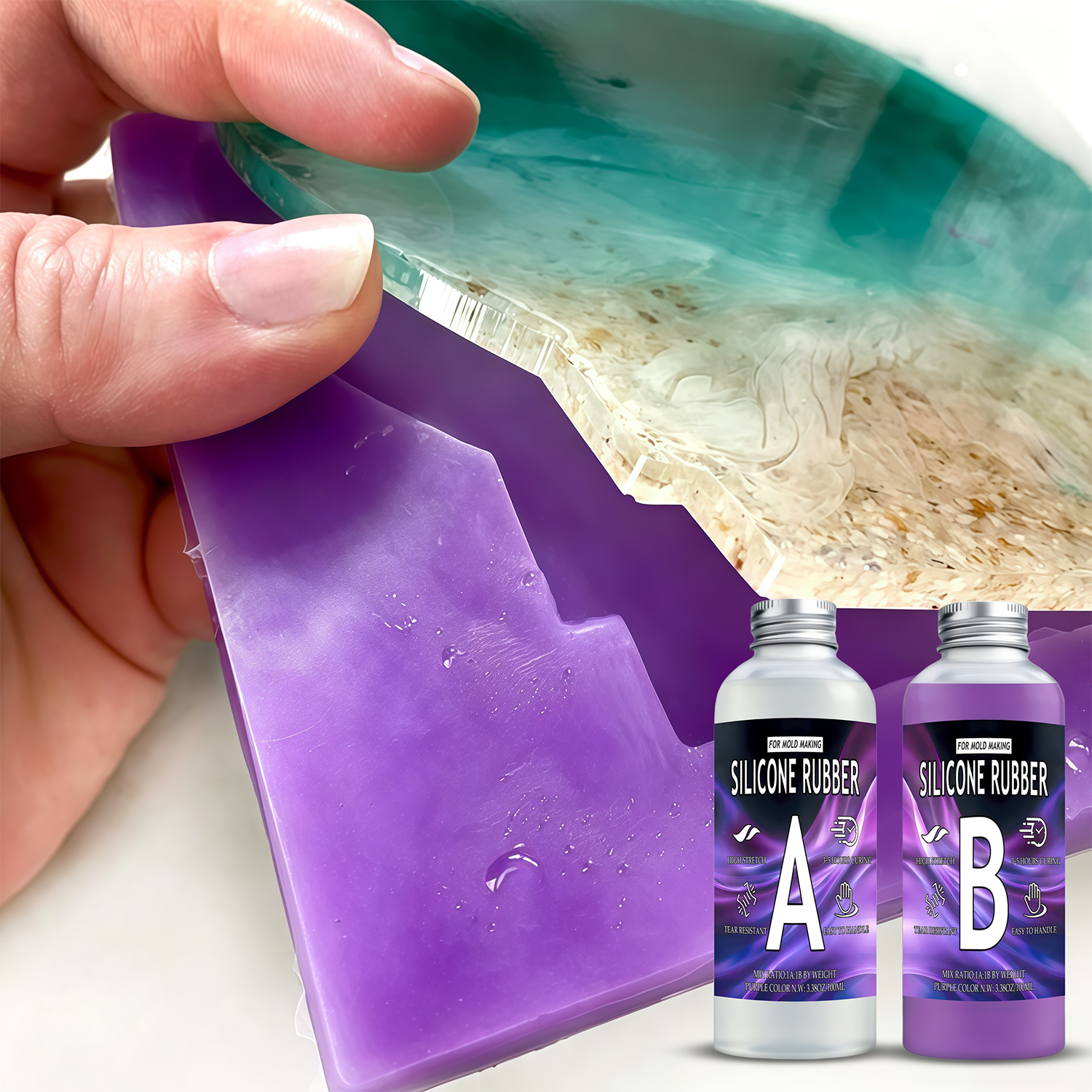 Platinum-cured liquid silicone - 3D Printing Ptc recension och pris
