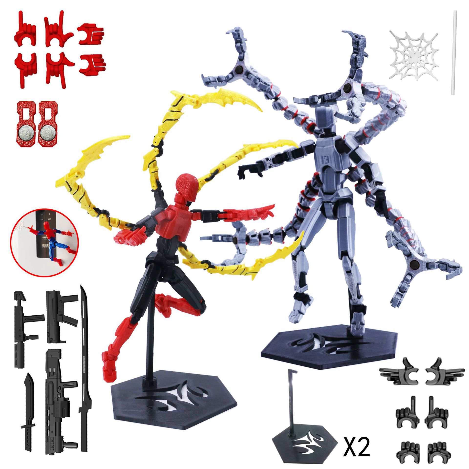 3D Printed Robot Model Toy Mov - 3D Printing For Dummies recension och pris