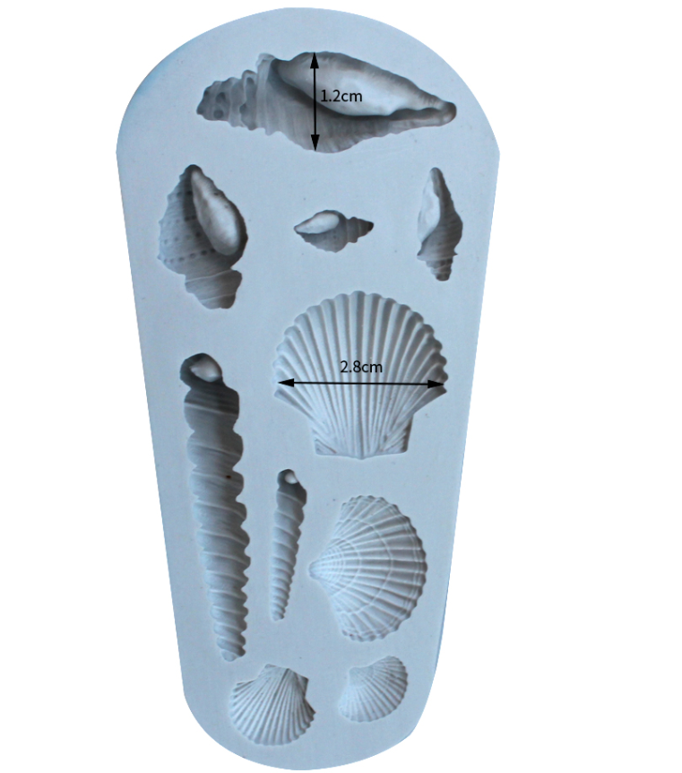 3D conch shell shape silicone  - 3D Printing Model Free recension och pris