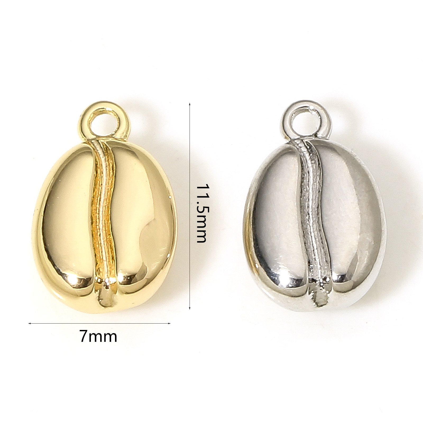 2pcs New Brass Charms Gold Col - 3D Printing Jewellery recension och pris