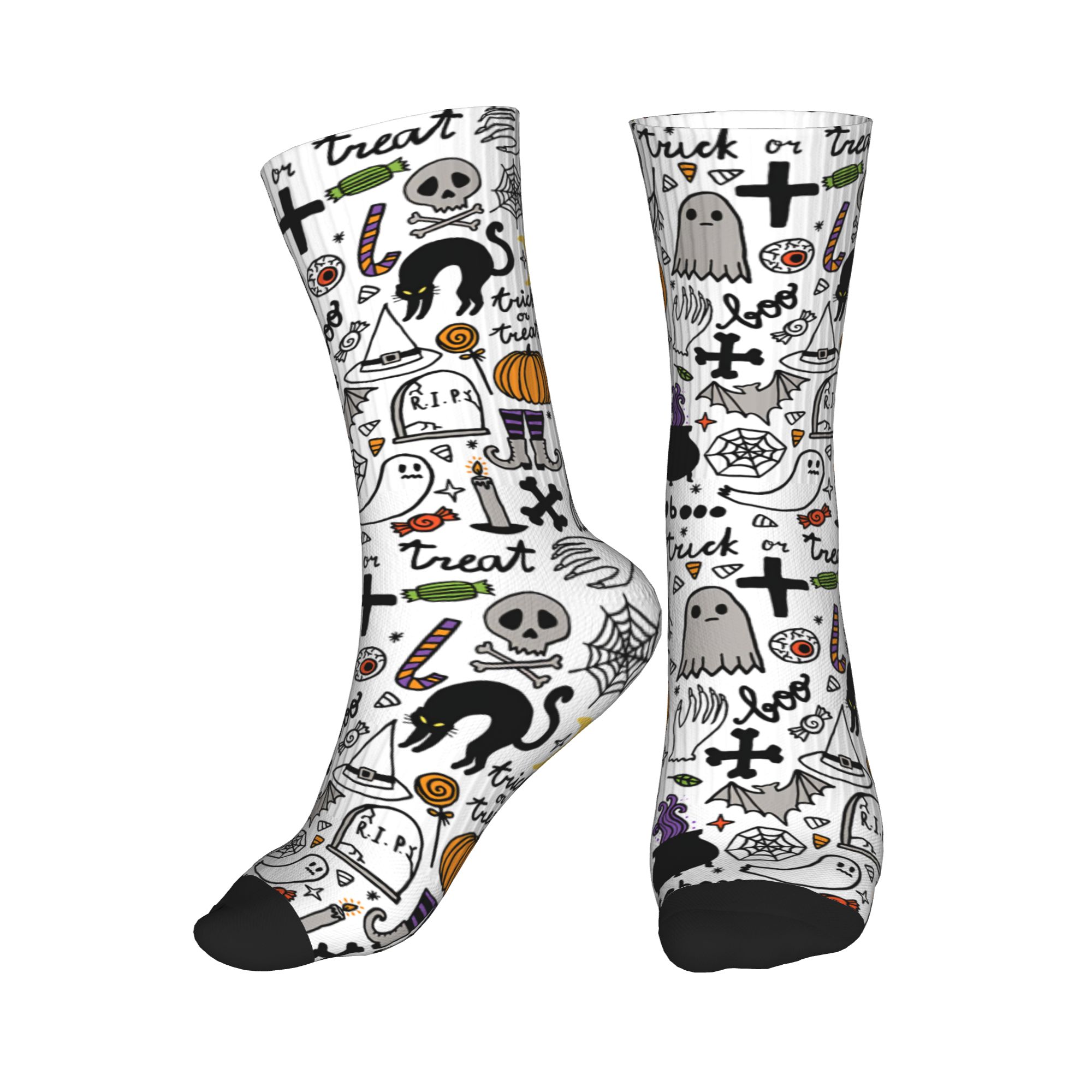 Magic Witch Men Women Crew Soc - 3D Printing Youtube recension och pris