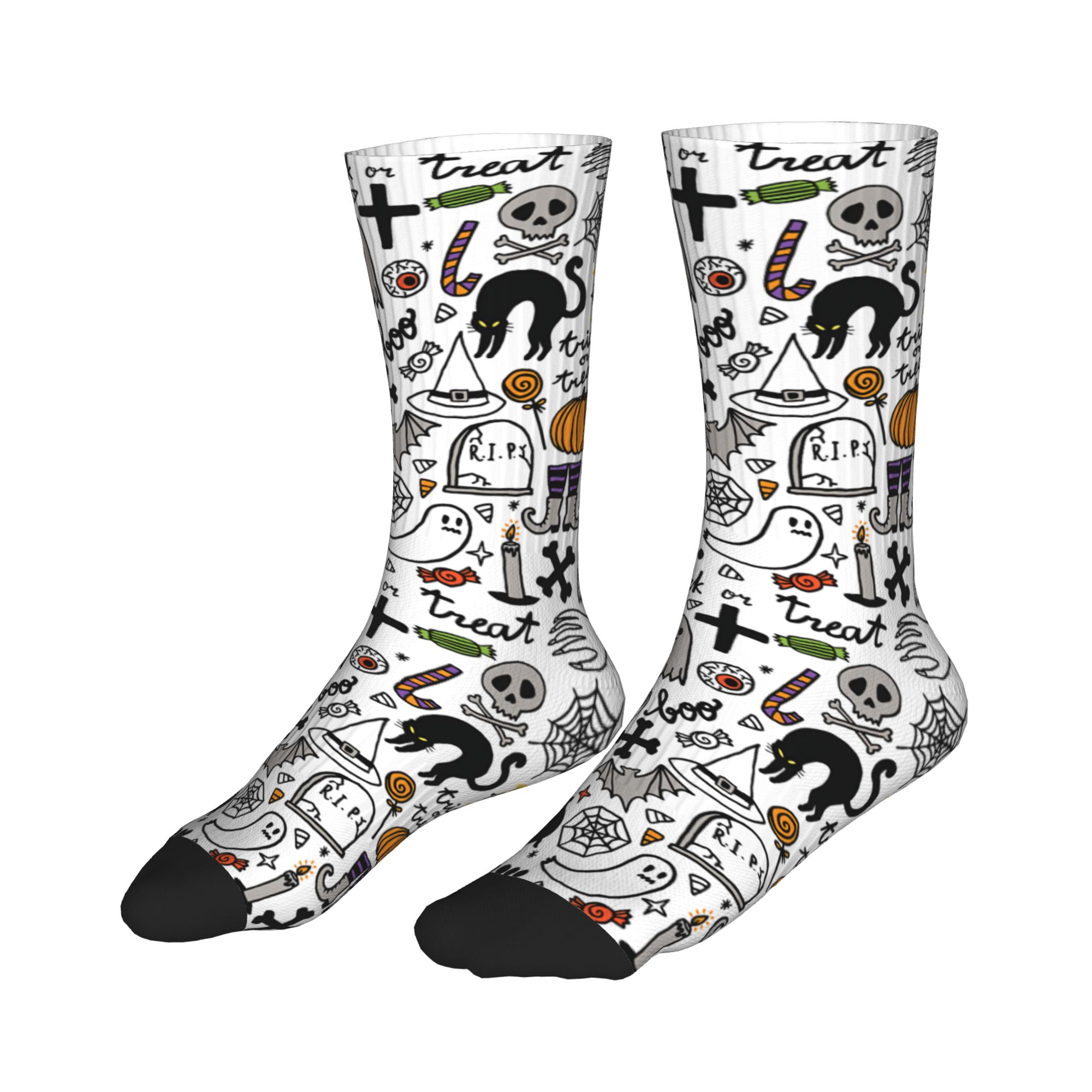 Magic Witch Men Women Crew Soc - 3D Printing Youtube recension och pris