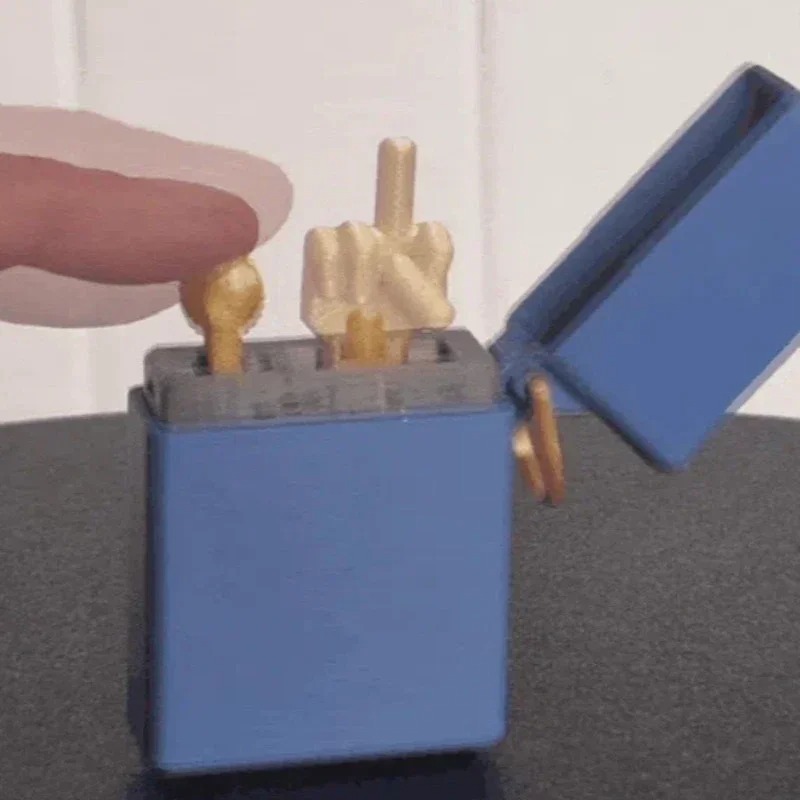 3D Printed Middle Finger Prank - 3D Printing Table recension och pris