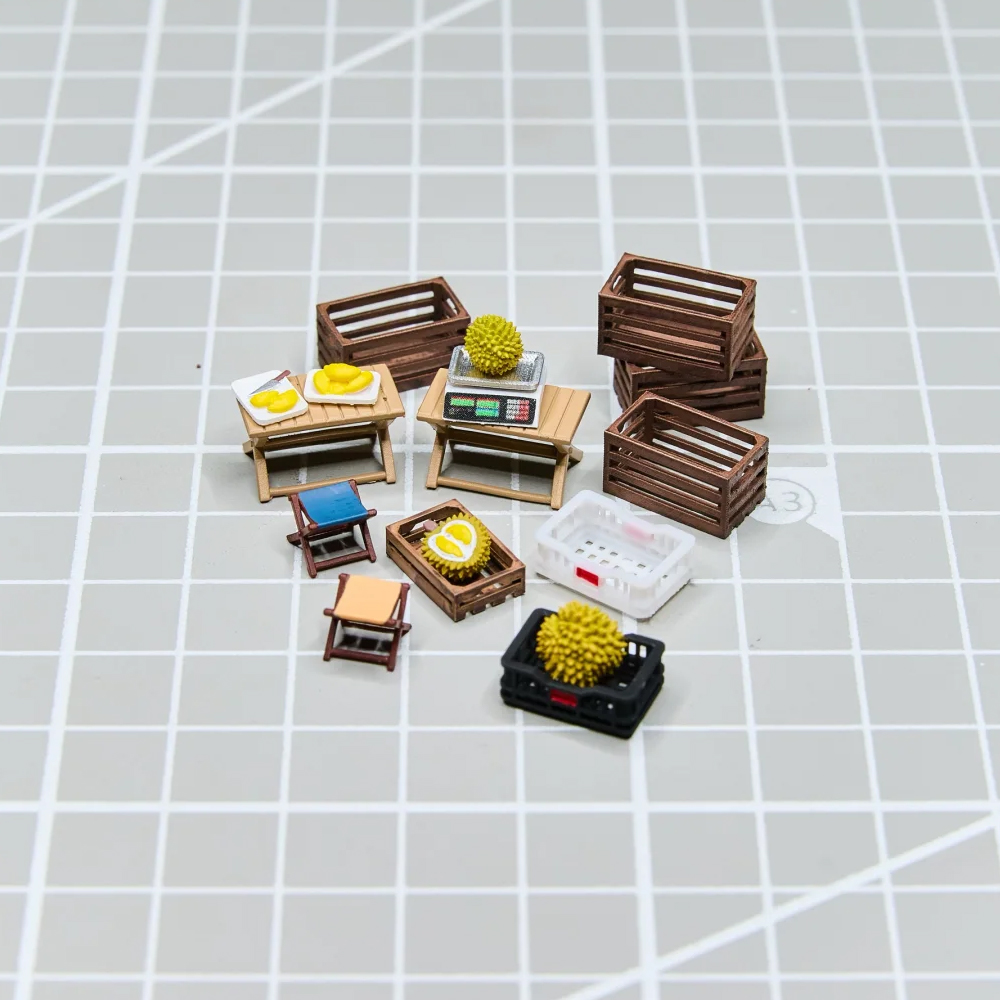 Kicarmod 1/64 Fruit Stand Mode - 3D Printing Model Free recension och pris