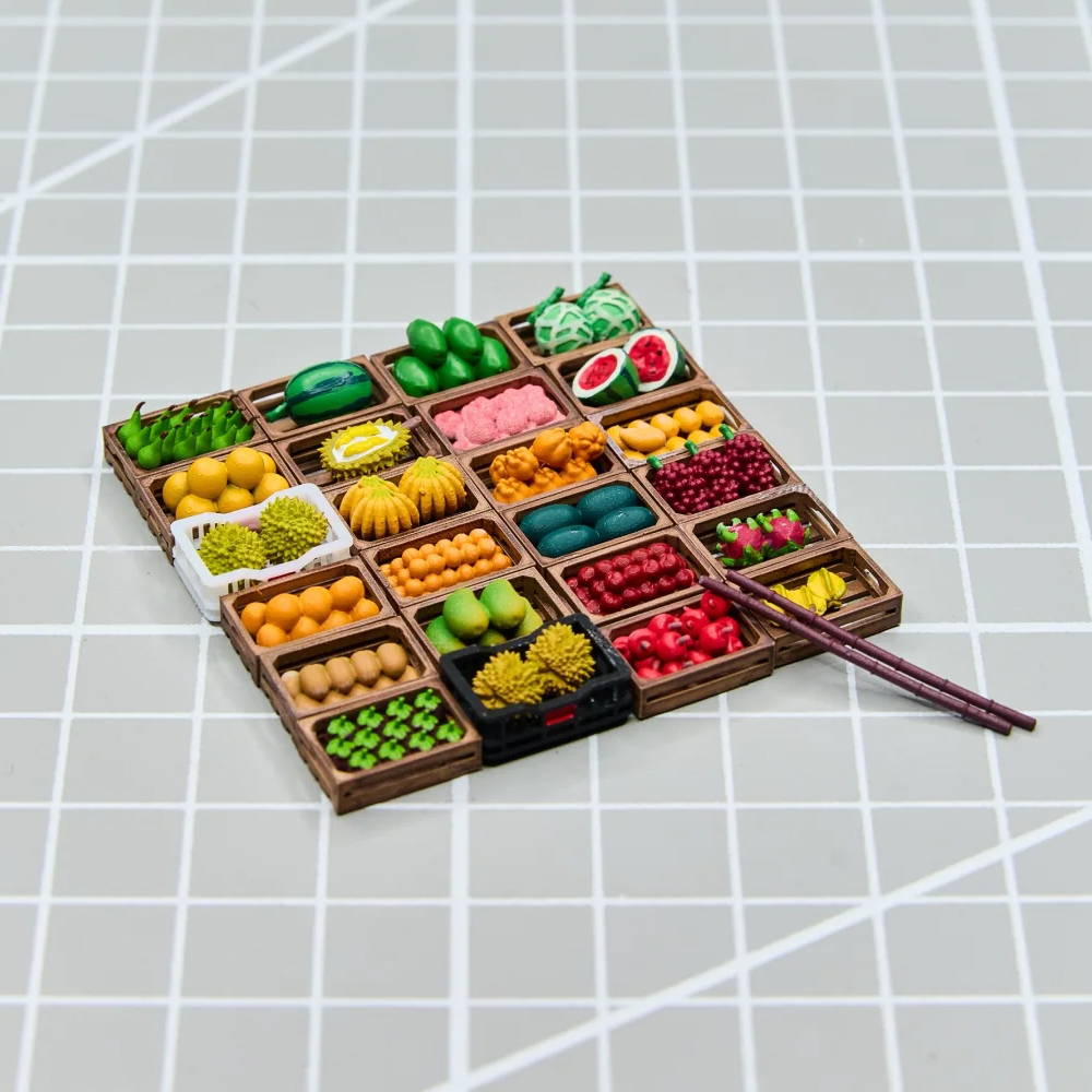 Kicarmod 1/64 Fruit Stand Mode - 3D Printing Model Free recension och pris
