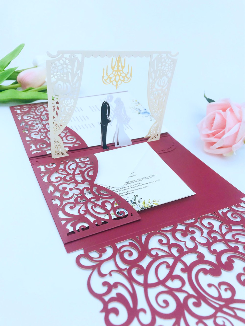 40X 3D Burgundy Ivory Green Bl - 3D Printing Laser Cutting recension och pris