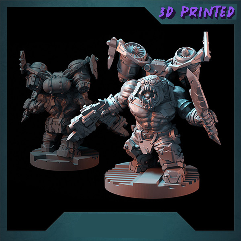 Rocket Orcs  Armour Miniature, - 3D Printing For Dummies recension och pris