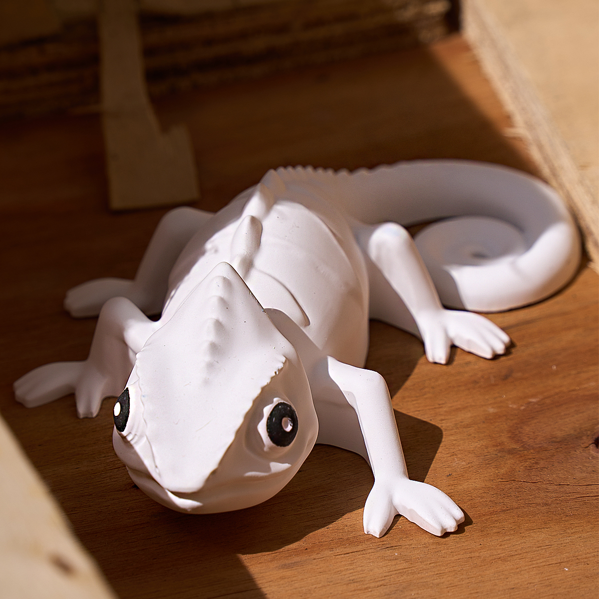 17cm 3D Chameleon Lizard Silic - 3D Printing Model Free recension och pris