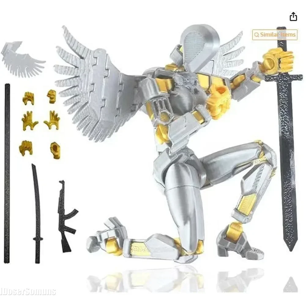 3D Printed Toys Action Figures - 3D Printing For Dummies recension och pris