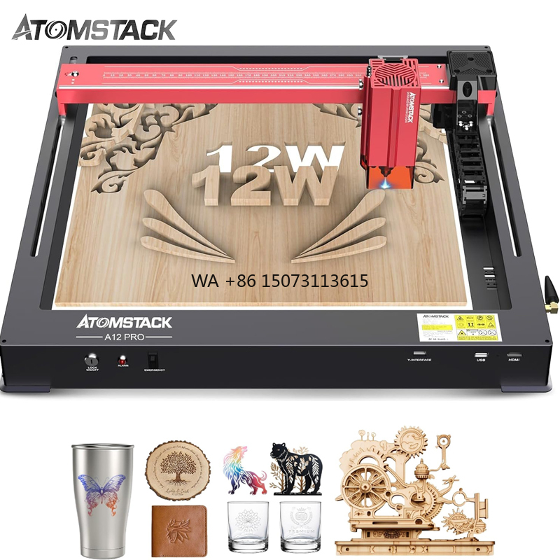 Atomstack A12 X12 Pro 50W Wifi - 3D Printing Laser Cutting recension och pris