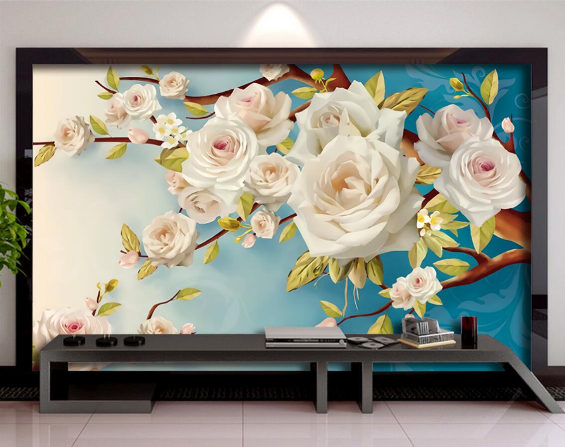 Custom Size wallpaper Rose Bra - 3D Printing Heat Resistant Material recension och pris