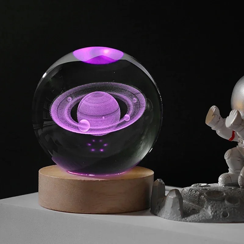 3D Crystal ball Crystal Planet - 3D Printing Laser Cutting recension och pris