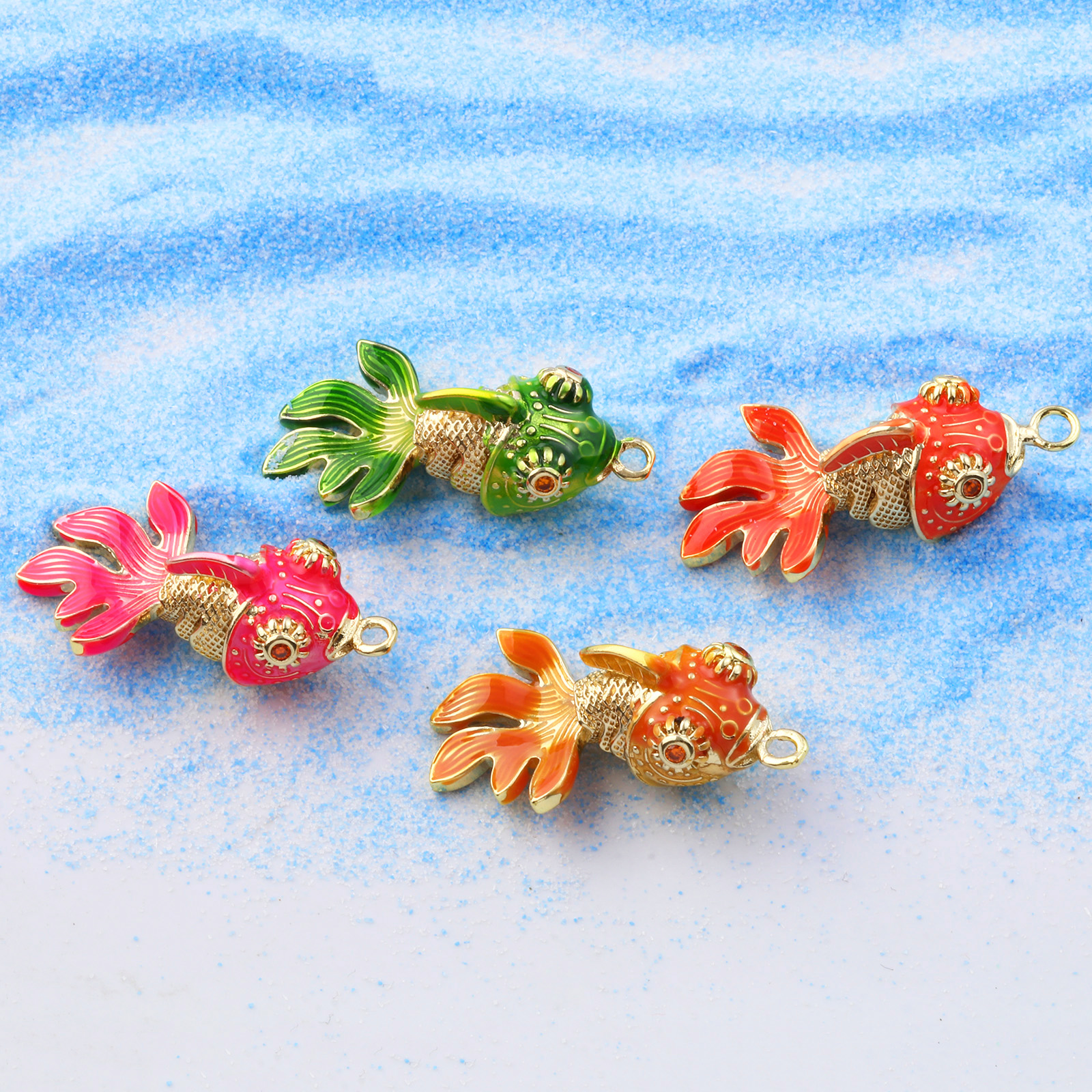 1 Piece Brass Ocean Jewelry Pe - 3D Printing Jewellery recension och pris