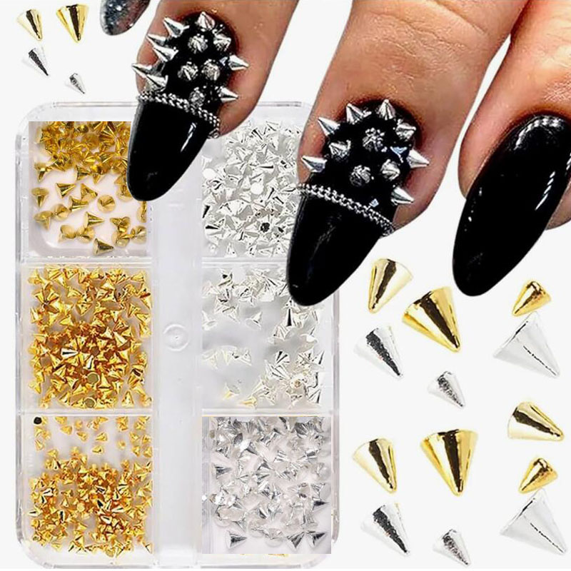 6Grids 3D Punk Metal Rivet Nai - 3D Printing Jewellery recension och pris