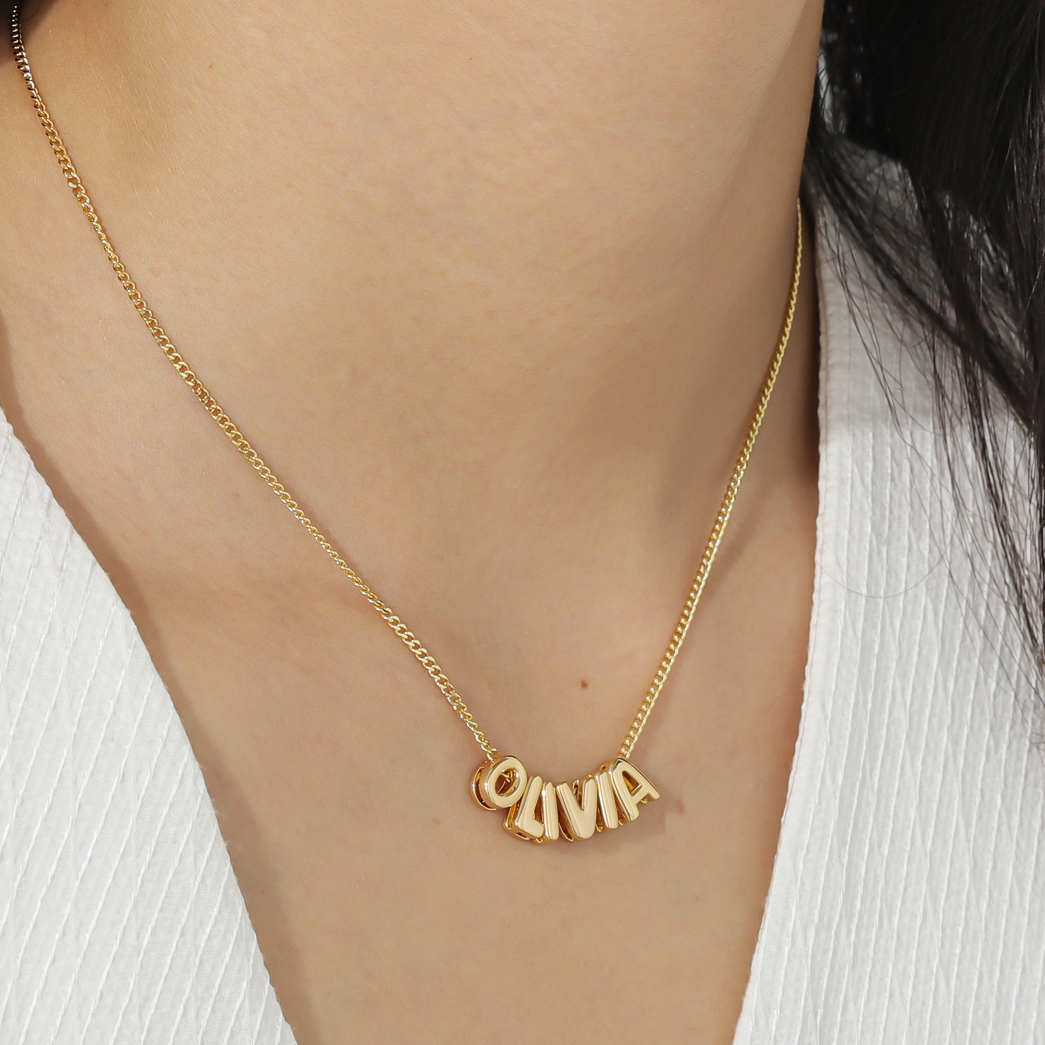 MYDIY Personalized Puff Name N - 3D Printing Jewellery recension och pris