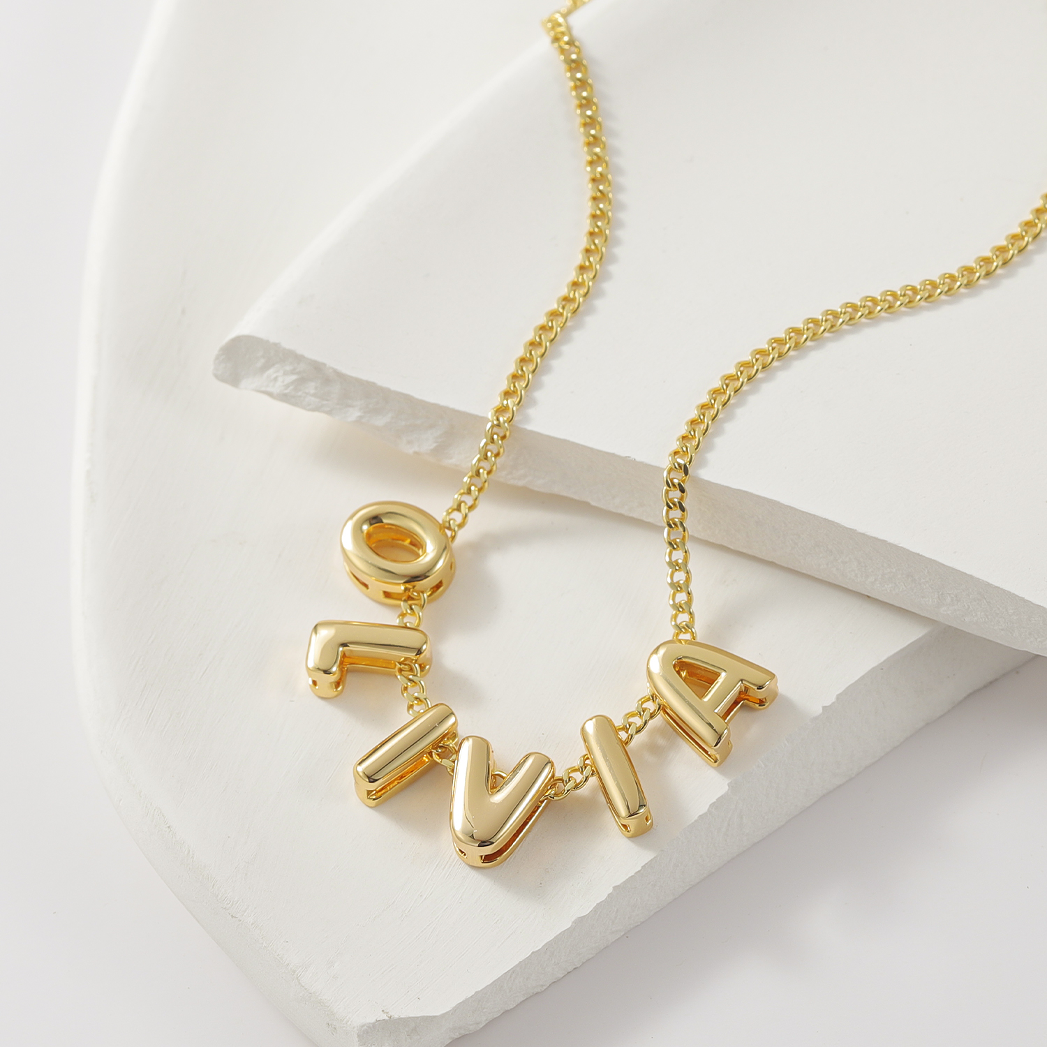 MYDIY Personalized Puff Name N - 3D Printing Jewellery recension och pris
