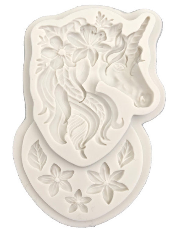 3D Unicorn Silicone Mold Cupca - 3D Printing Model Free recension och pris
