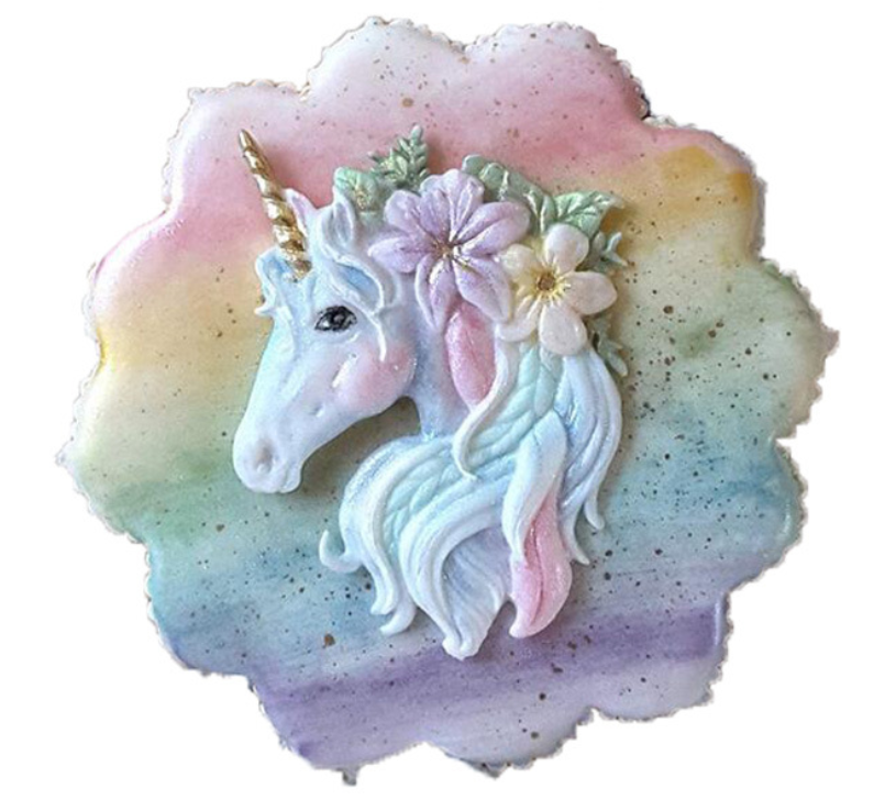 3D Unicorn Silicone Mold Cupca - 3D Printing Model Free recension och pris