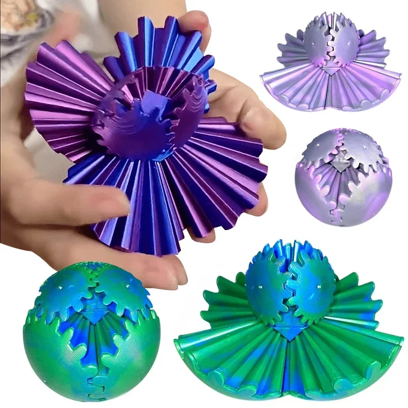 Gear Ball 3D Printed Fidget To - 3D Printing Table recension och pris
