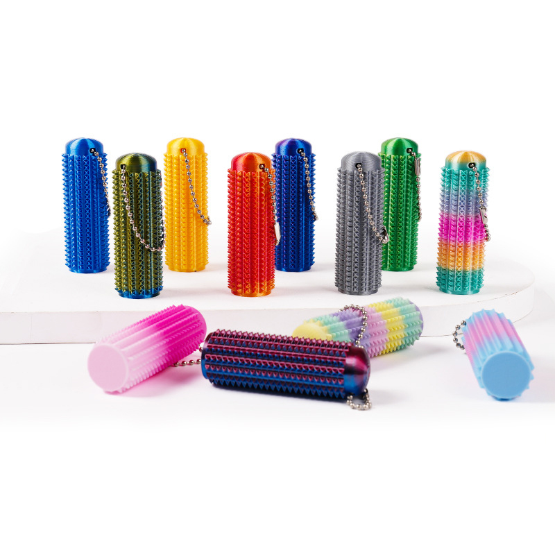 3D Printed Spiky Grippie Fidge - 3D Printing Keychain recension och pris