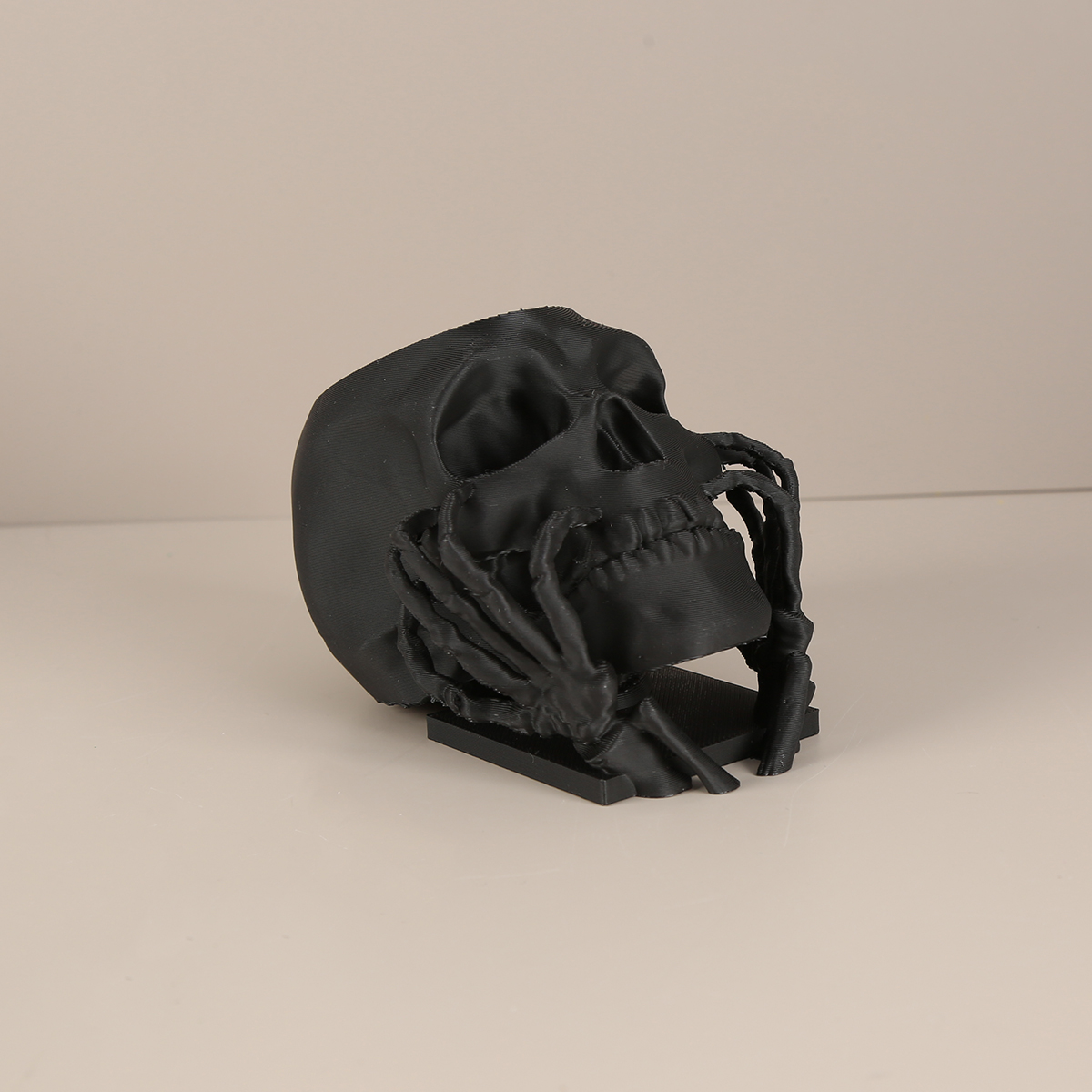 1 Piece Dark - style Skull wit - 3D Printing Case recension och pris
