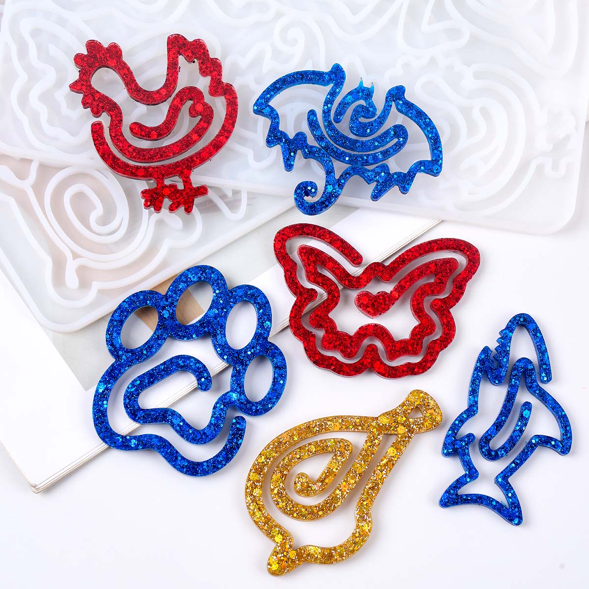 3D Animal Bookmark Silicone Mo - 3D Printing Model Free recension och pris