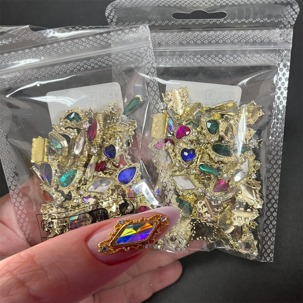 60PCS Mix Nail Art Rhinestones - 3D Printing Jewellery recension och pris