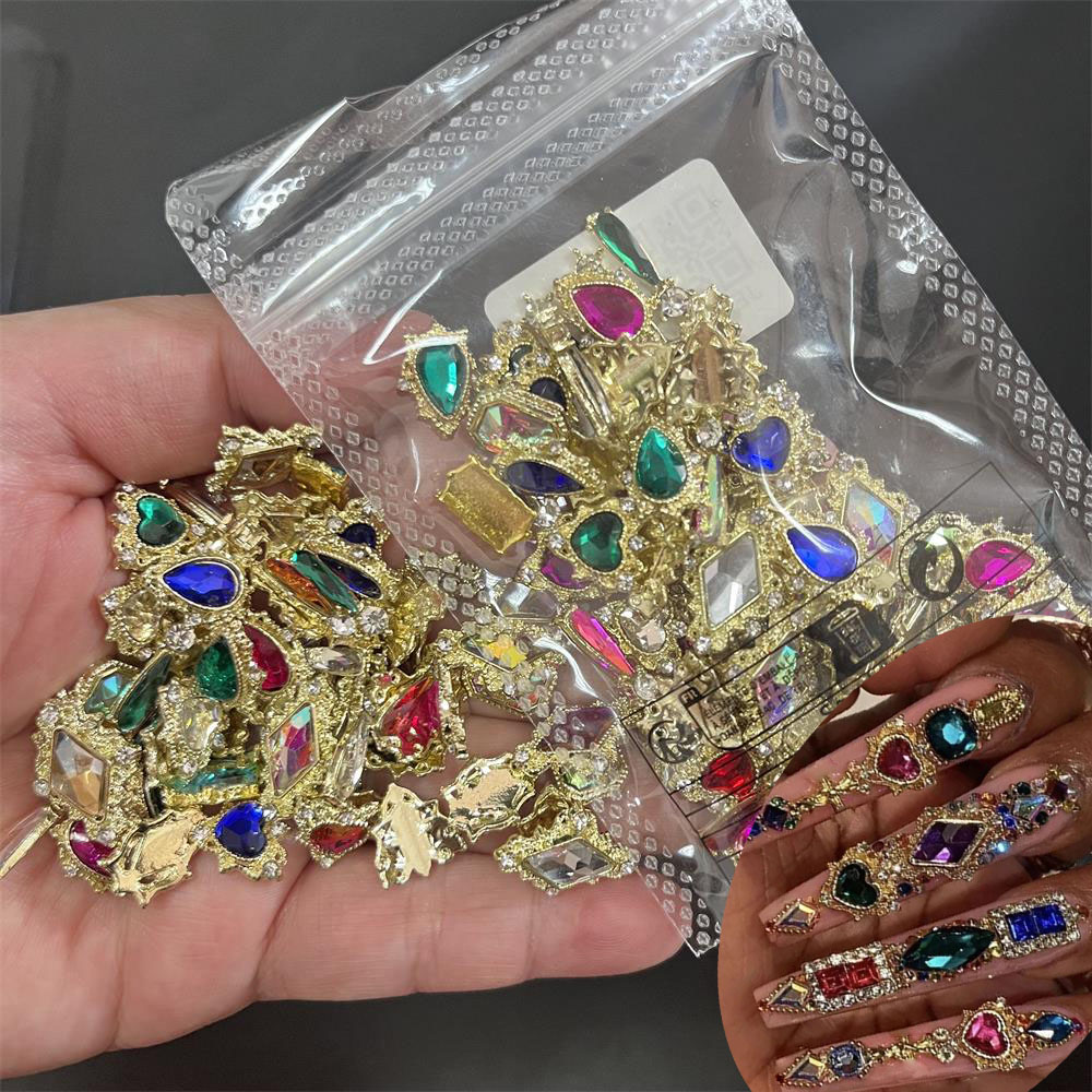 60PCS Mix Nail Art Rhinestones - 3D Printing Jewellery recension och pris