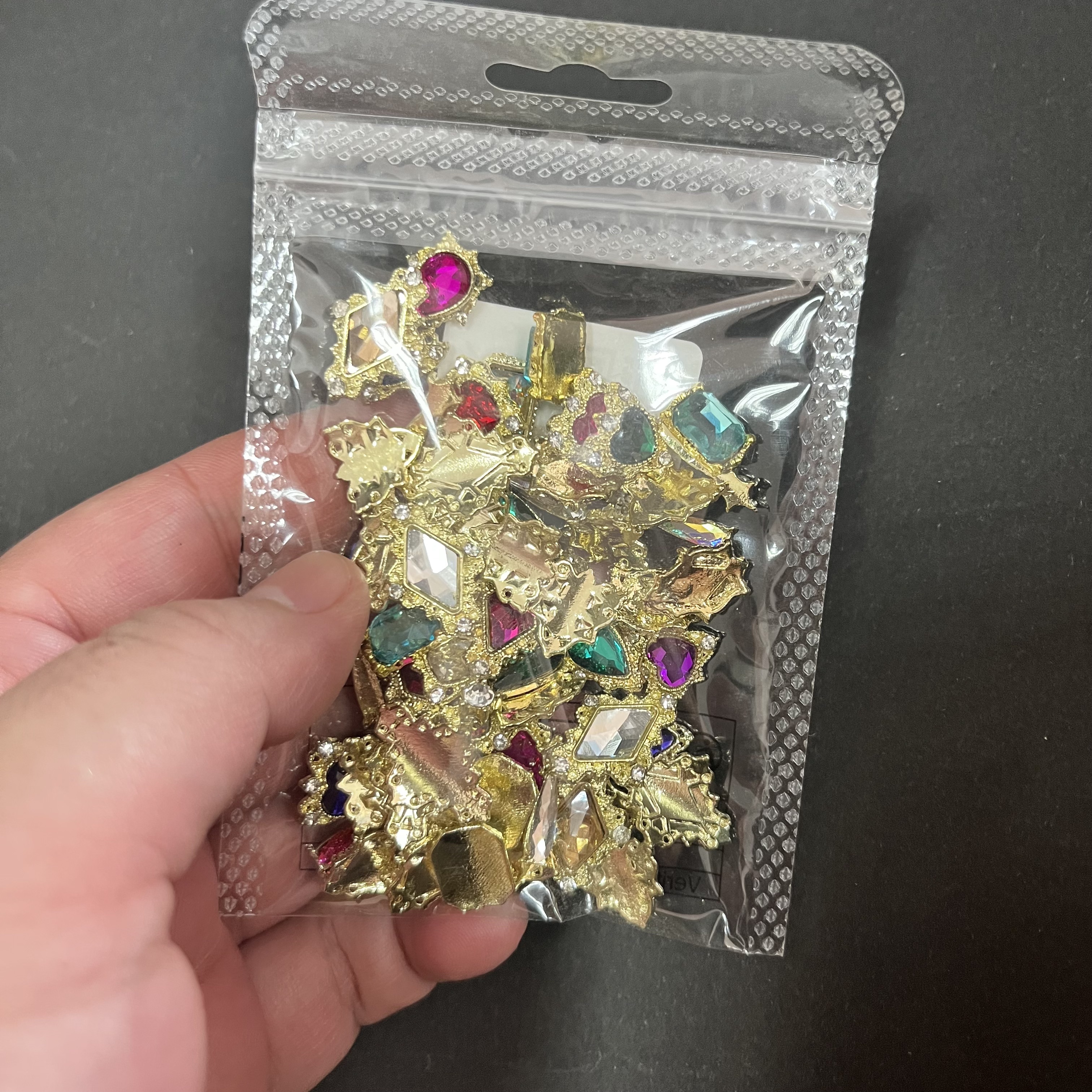 60PCS Mix Nail Art Rhinestones - 3D Printing Jewellery recension och pris