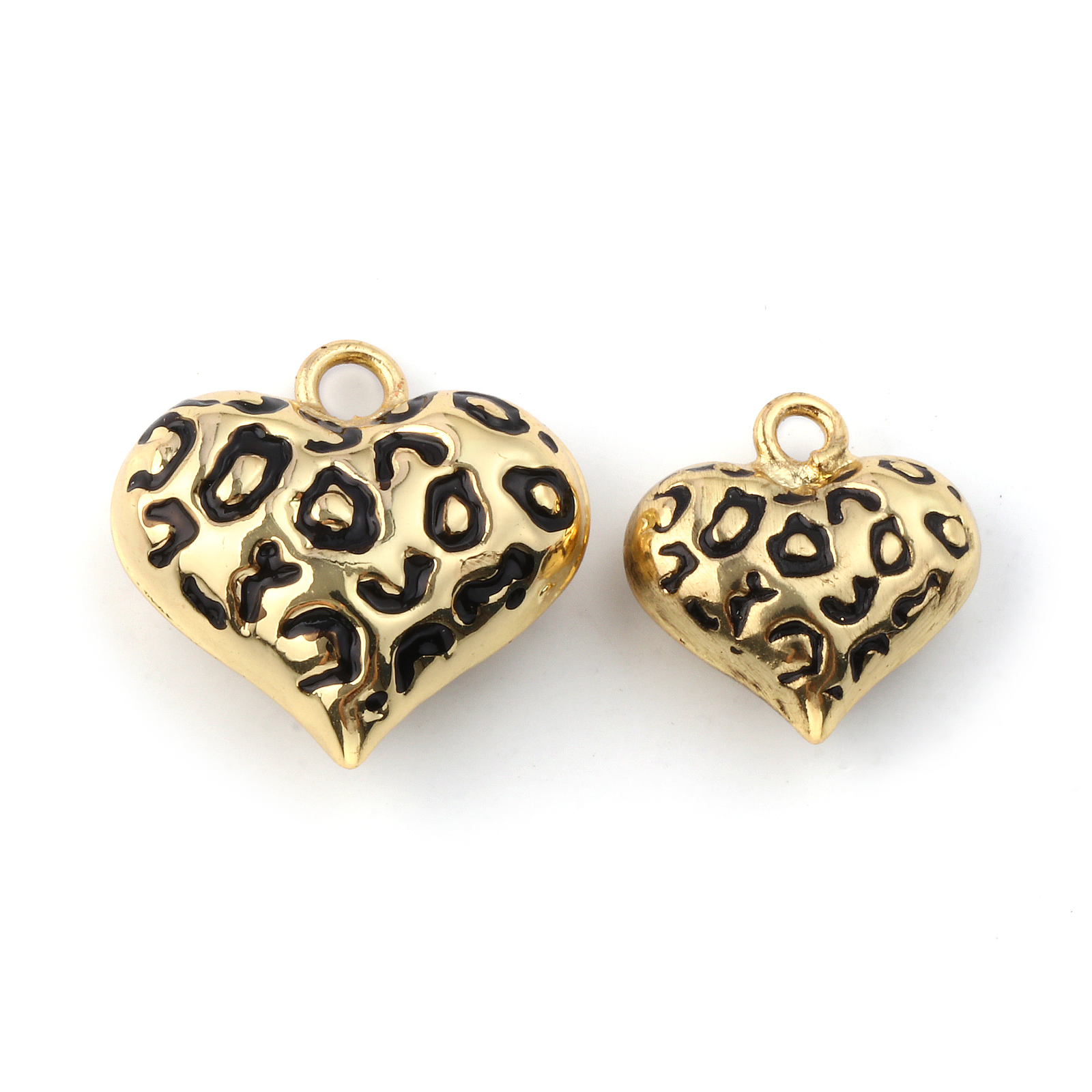 1 Piece Brass 3D Heart Charms  - 3D Printing Jewellery recension och pris