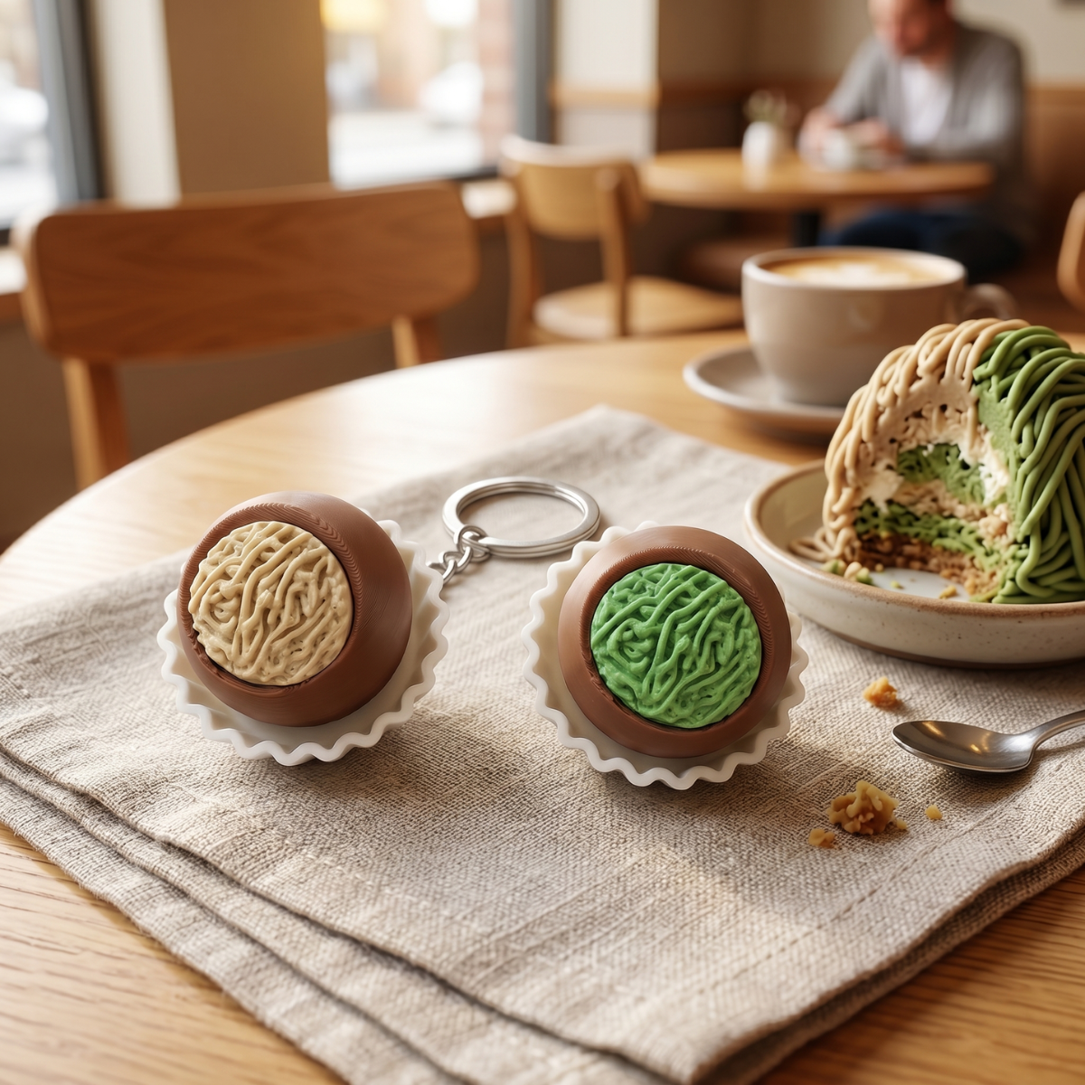 3D printed Dubai chocolate sof - 3D Printing Keychain recension och pris