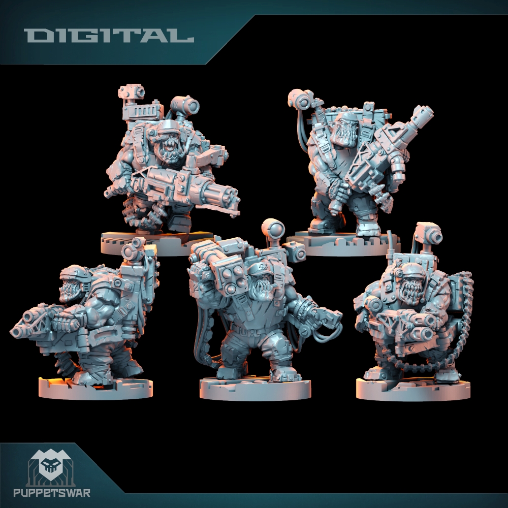 Orc Ultimate Badasses Squad, G - 3D Printing For Dummies recension och pris