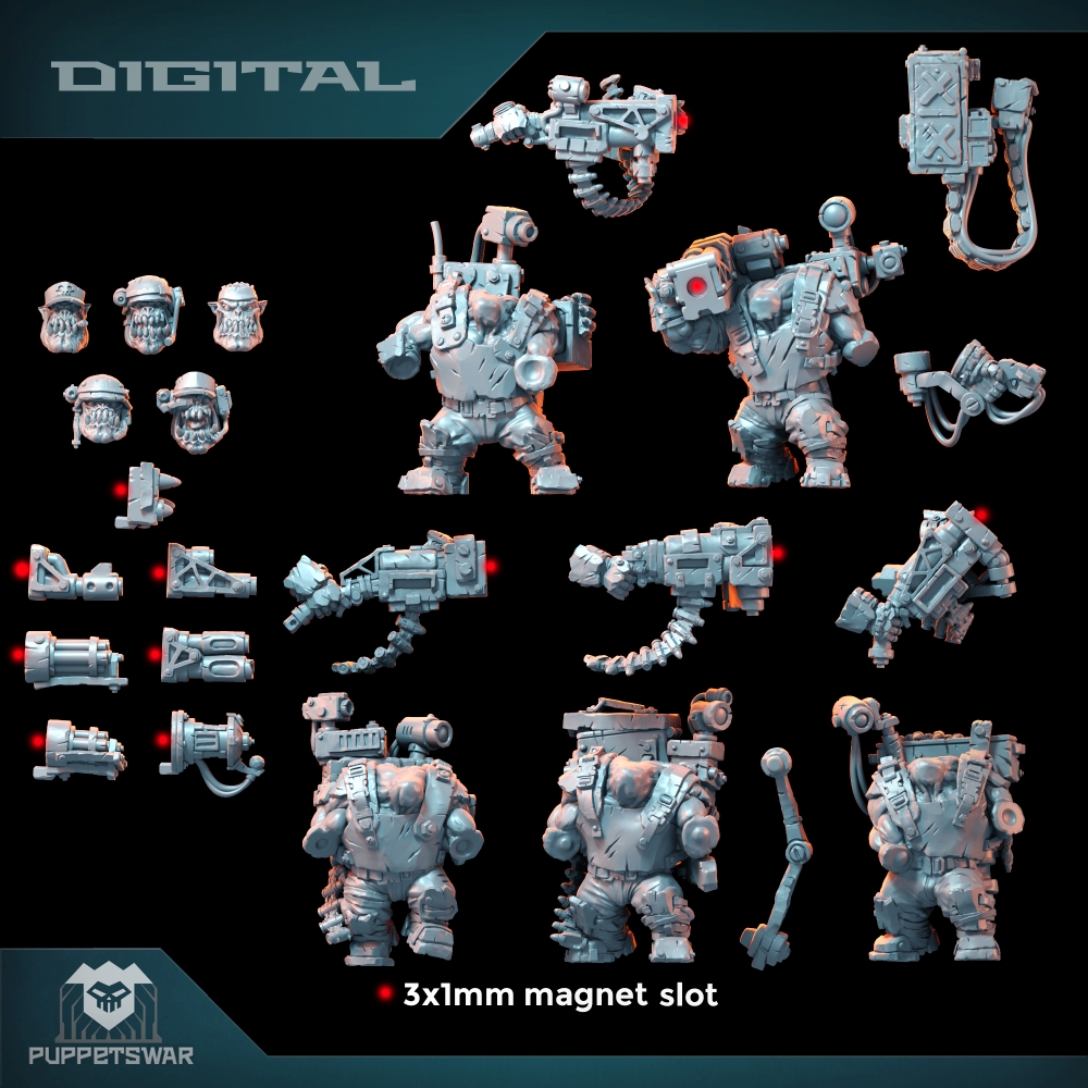 Orc Ultimate Badasses Squad, G - 3D Printing For Dummies recension och pris