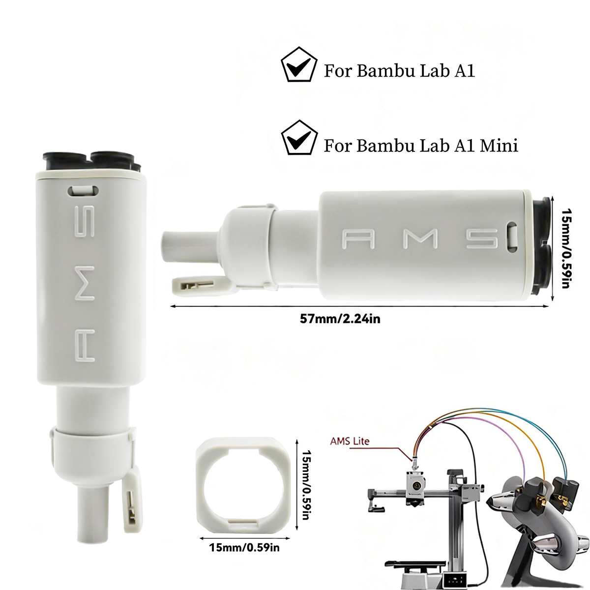 For Bambu Lab 3D Printer AMS L - 3D Printing Pdf recension och pris