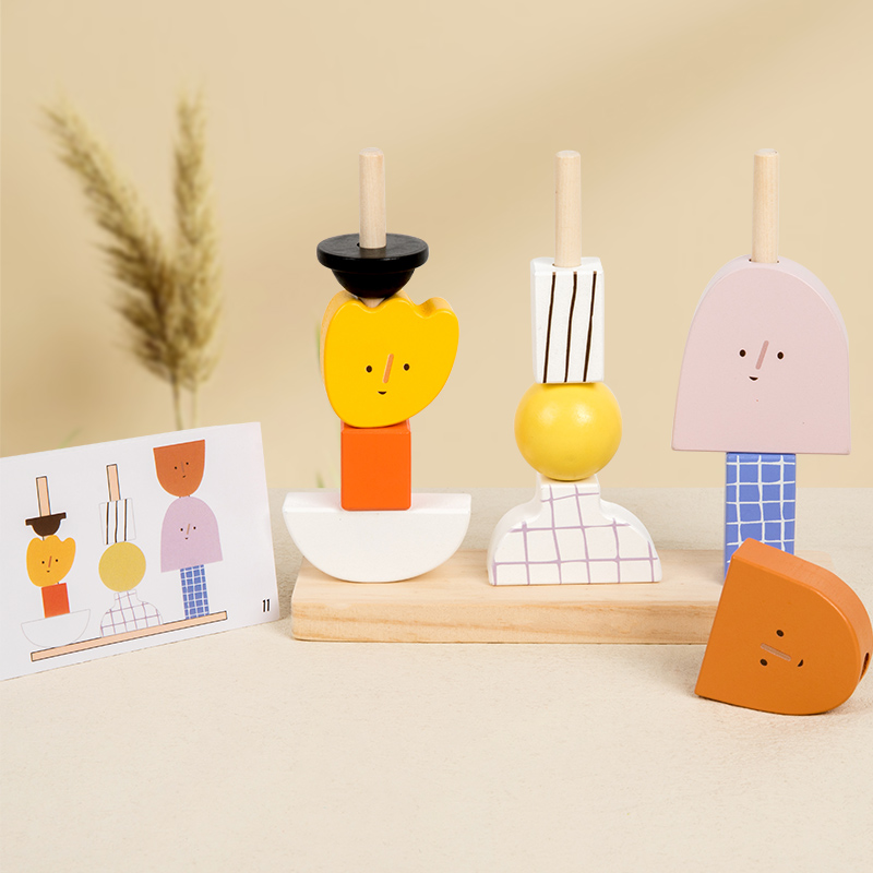 Montessori 3D Wooden Creative  - 3D Printing Lego recension och pris
