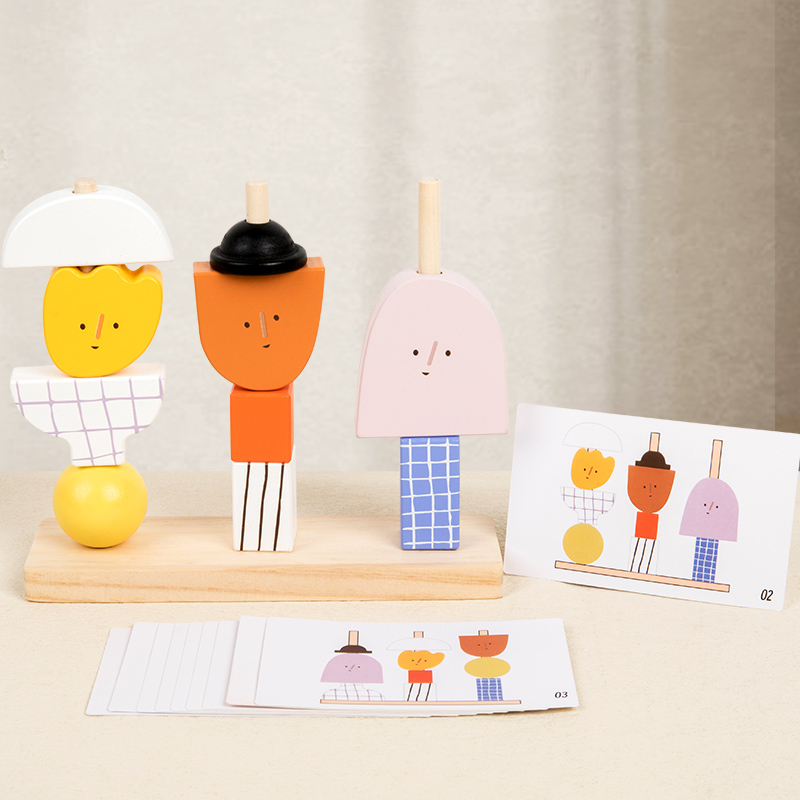 Montessori 3D Wooden Creative  - 3D Printing Lego recension och pris